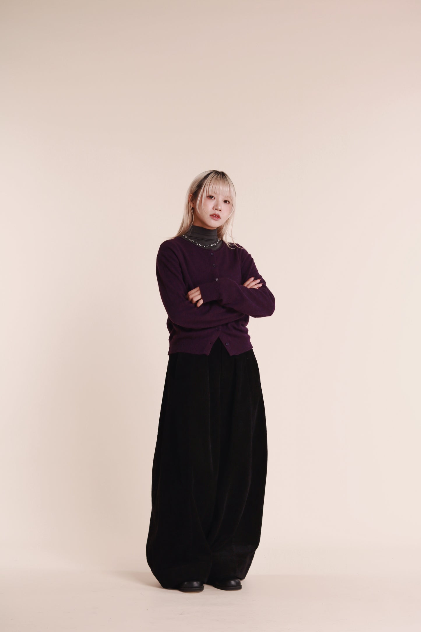 90s Cardigan (Purple)