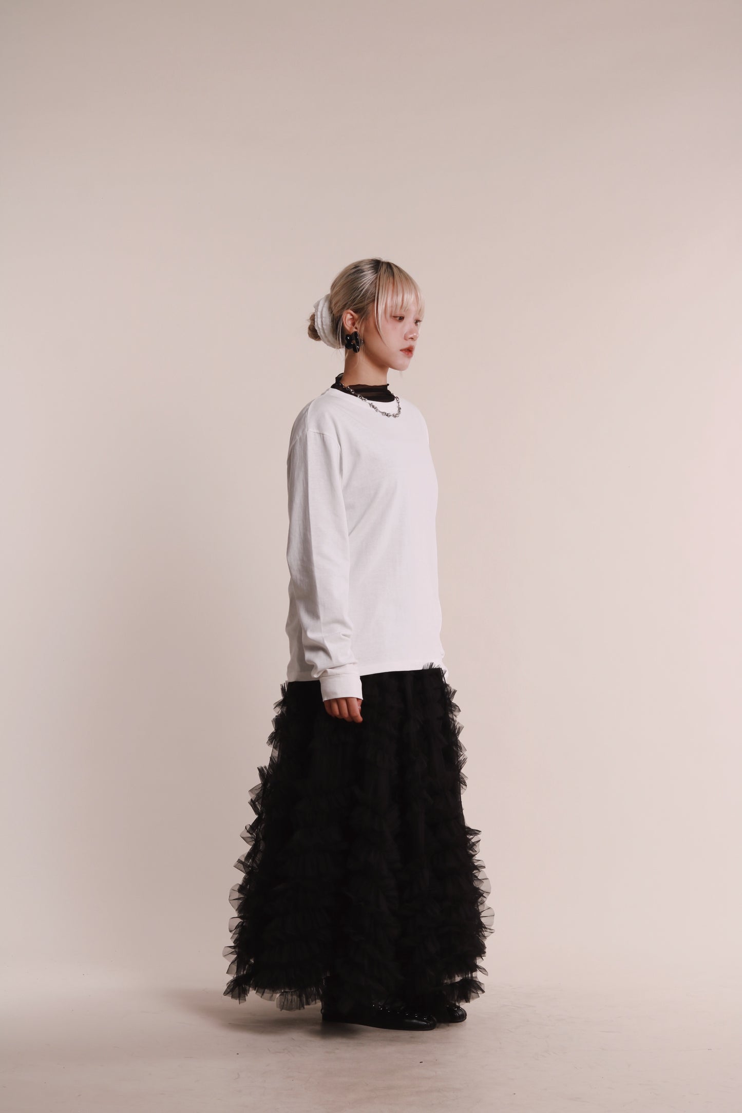 Doll Lace Skirt (Black)