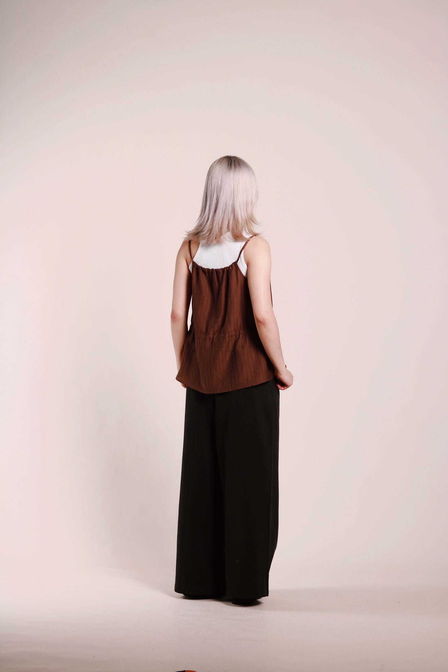 Renne Wide Leg Pants (Black)