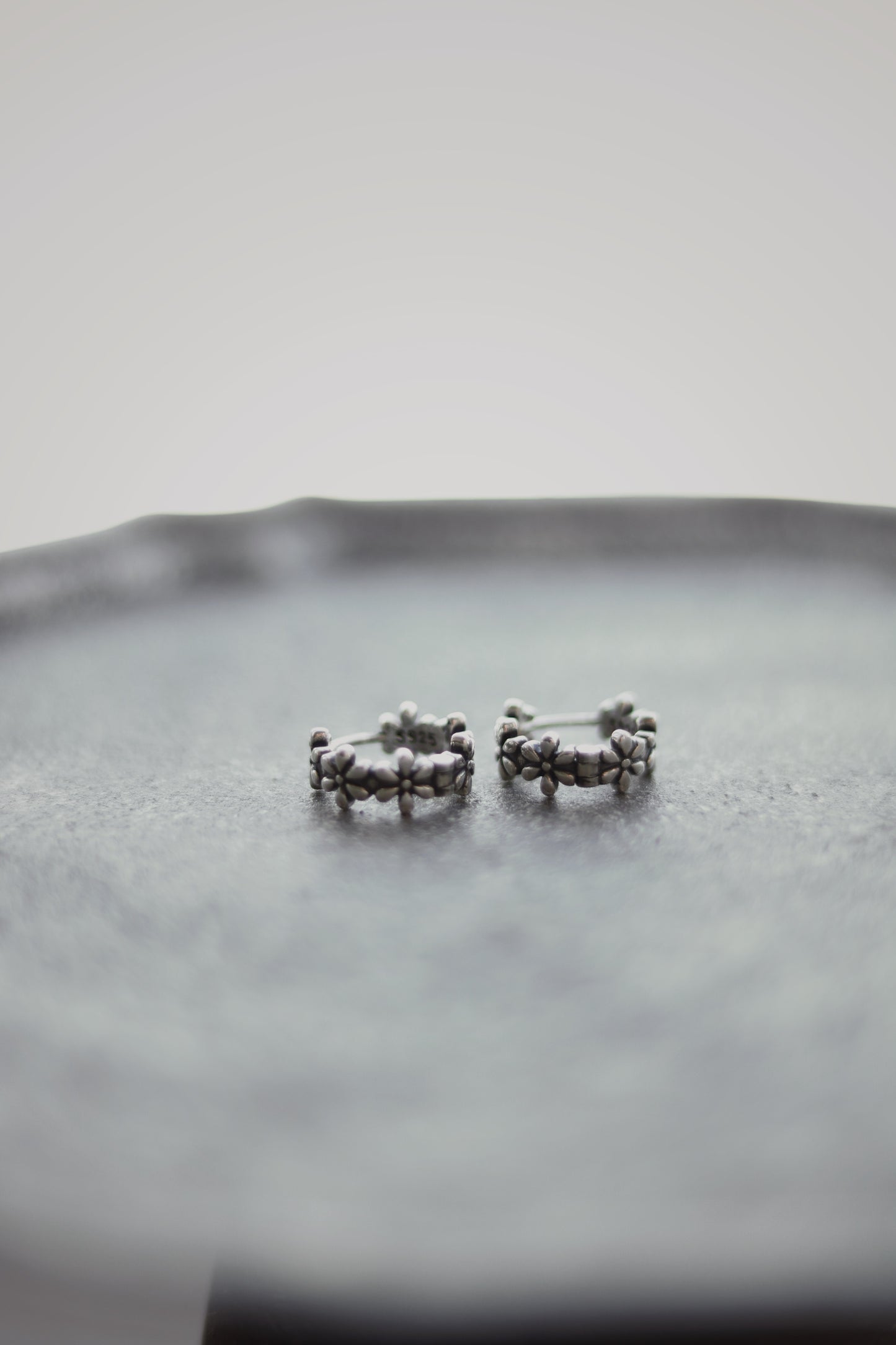 Vintage Tiny Flower Earrings