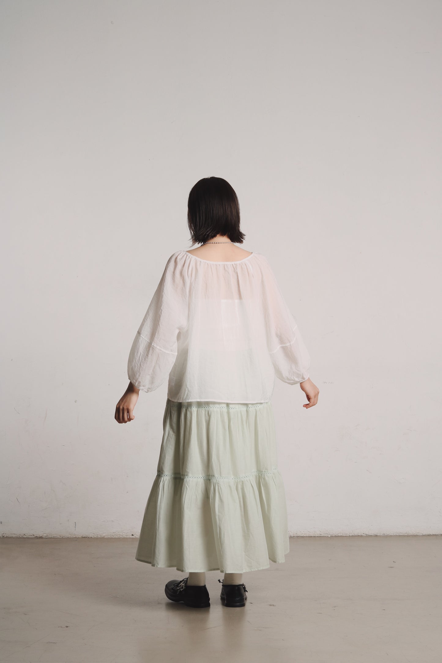 Doll Tiered Skirt (Mint)