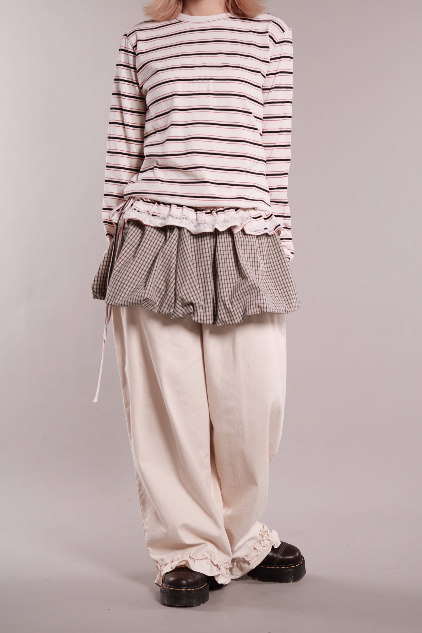 Ballon Mini Skirt (Beige)