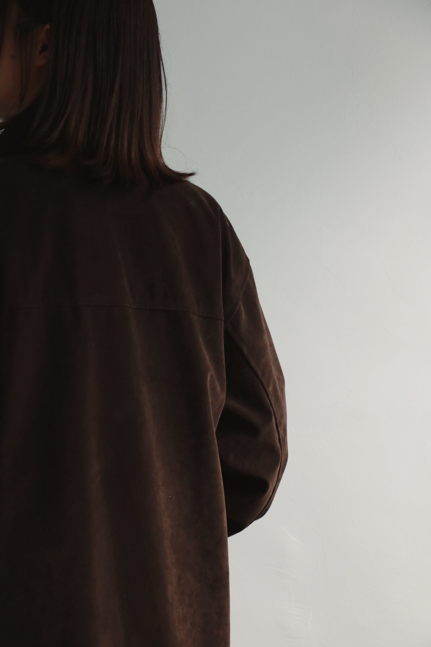 Suede Jacket (Brown)