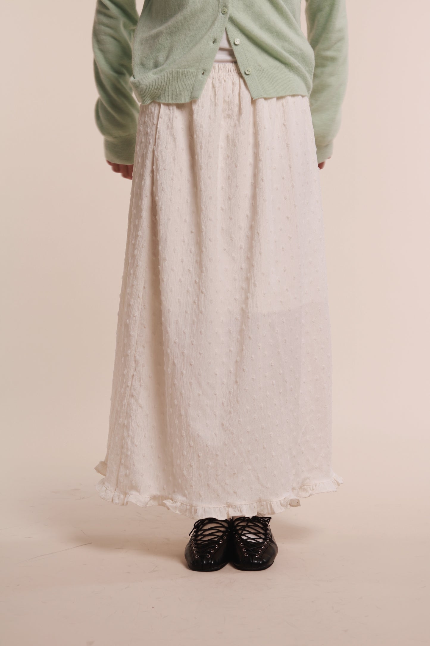 Dot Dot Skirt (Ivory)