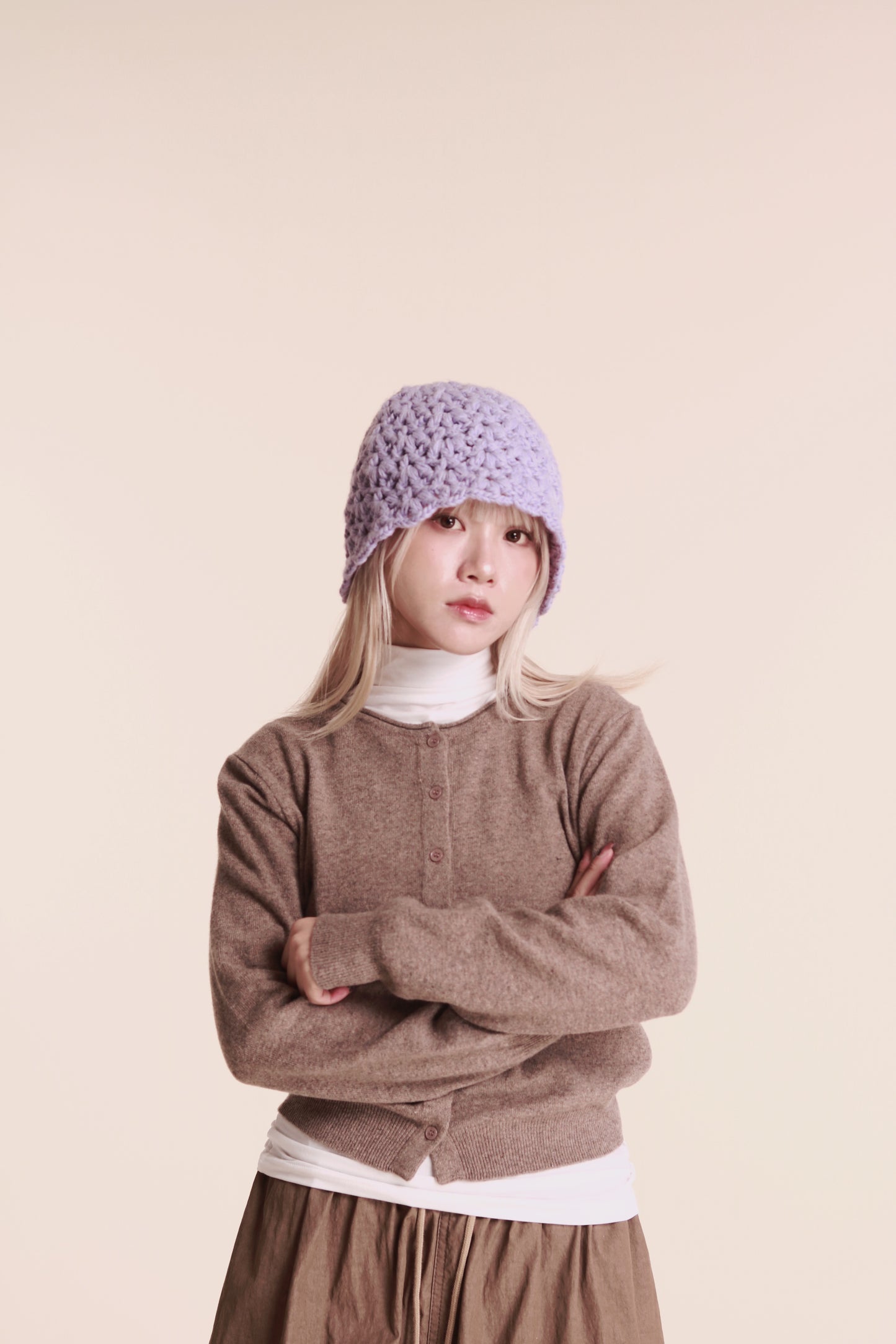 90s Cardigan (Beige)