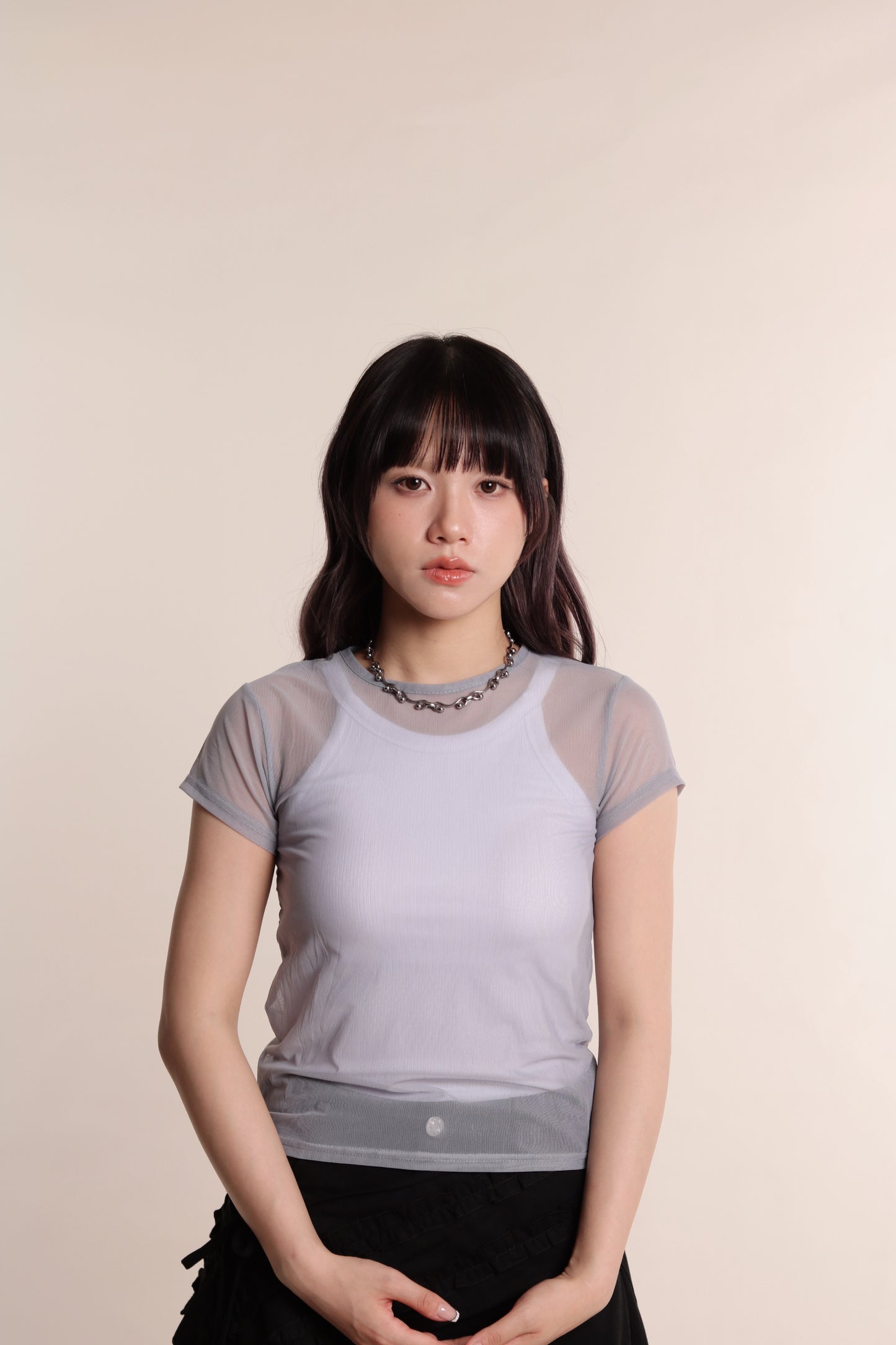 Summer See Through Tee (Blue)