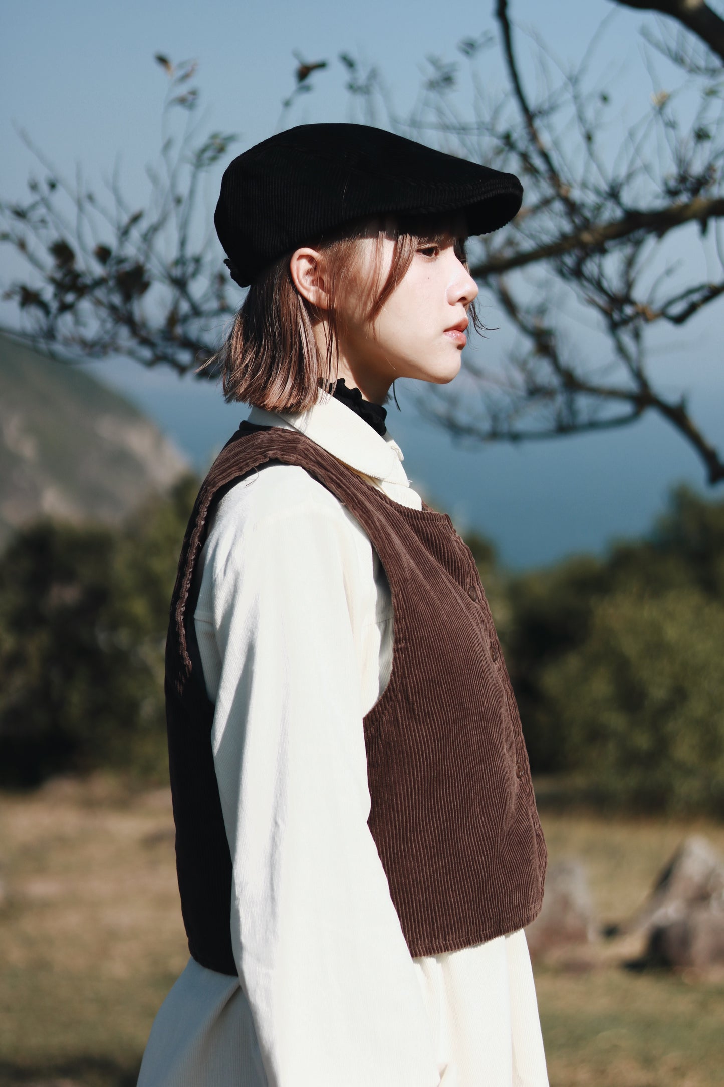 Worker Padded Vest (Brown)