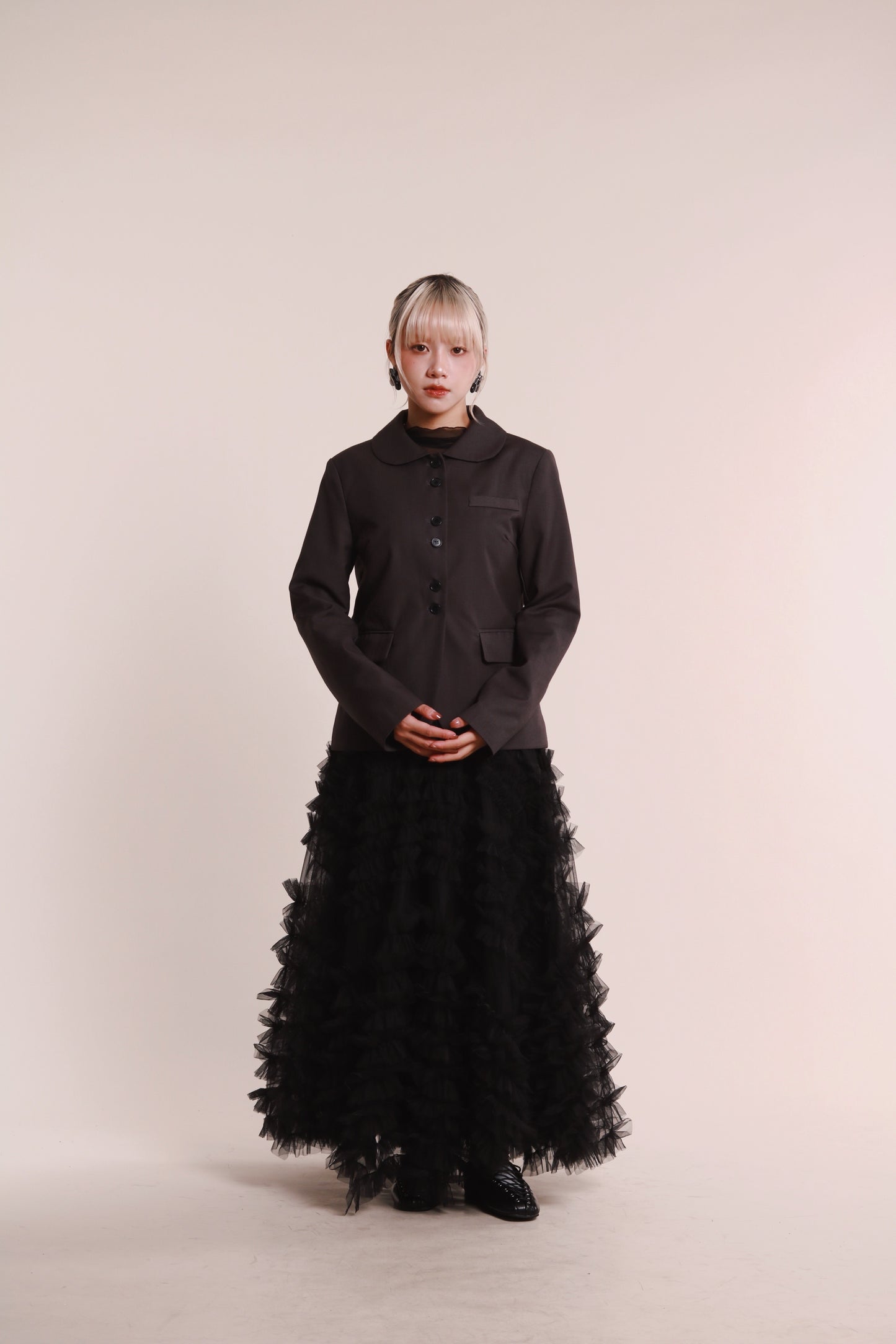 Doll Lace Skirt (Black)