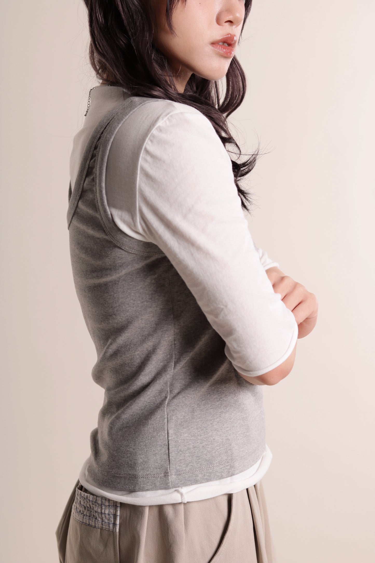Gina Tee Set (Grey)