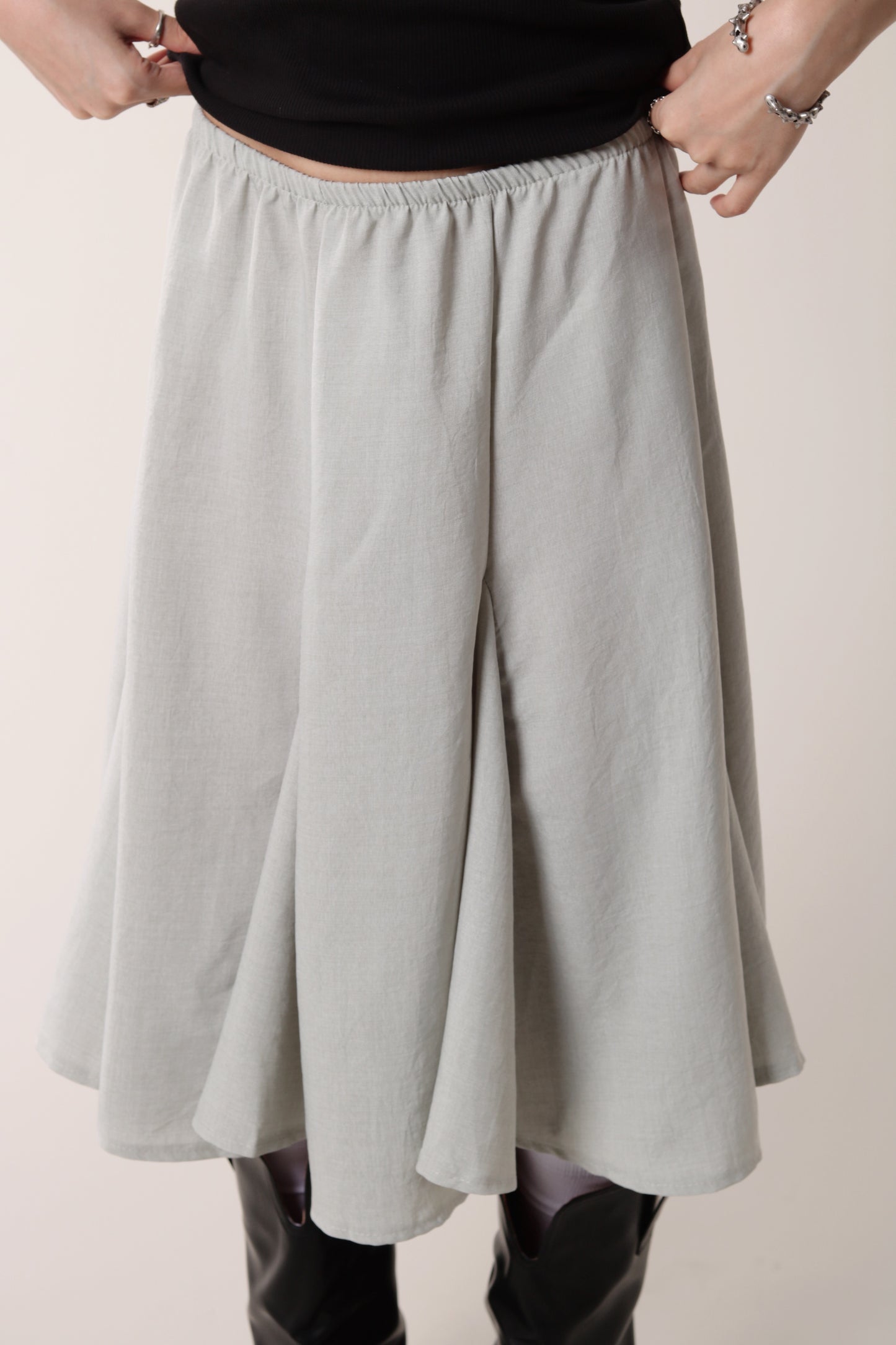 Damla Skirt (Mint Grey)