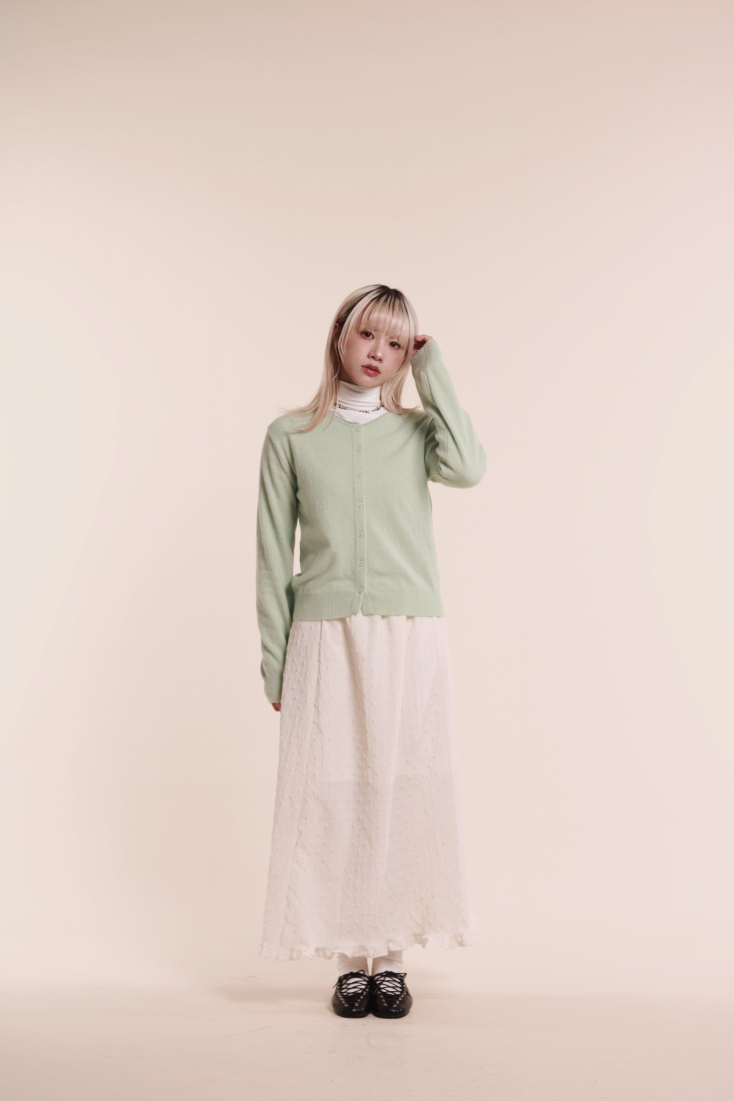 Dot Dot Skirt (Ivory)