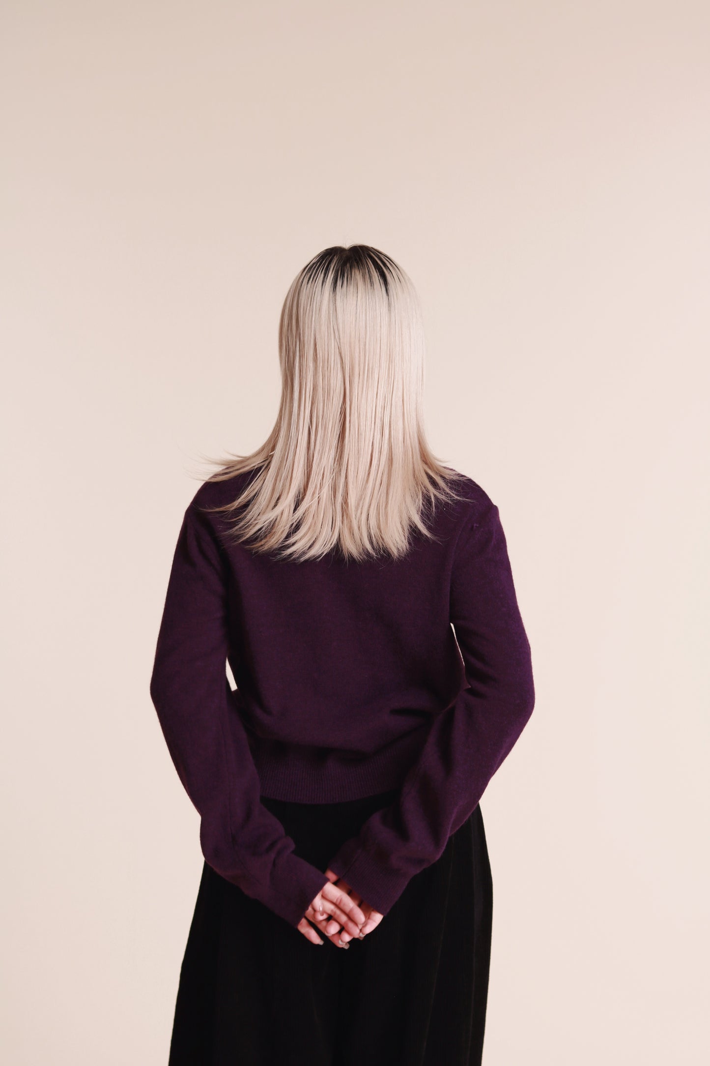 90s Cardigan (Purple)