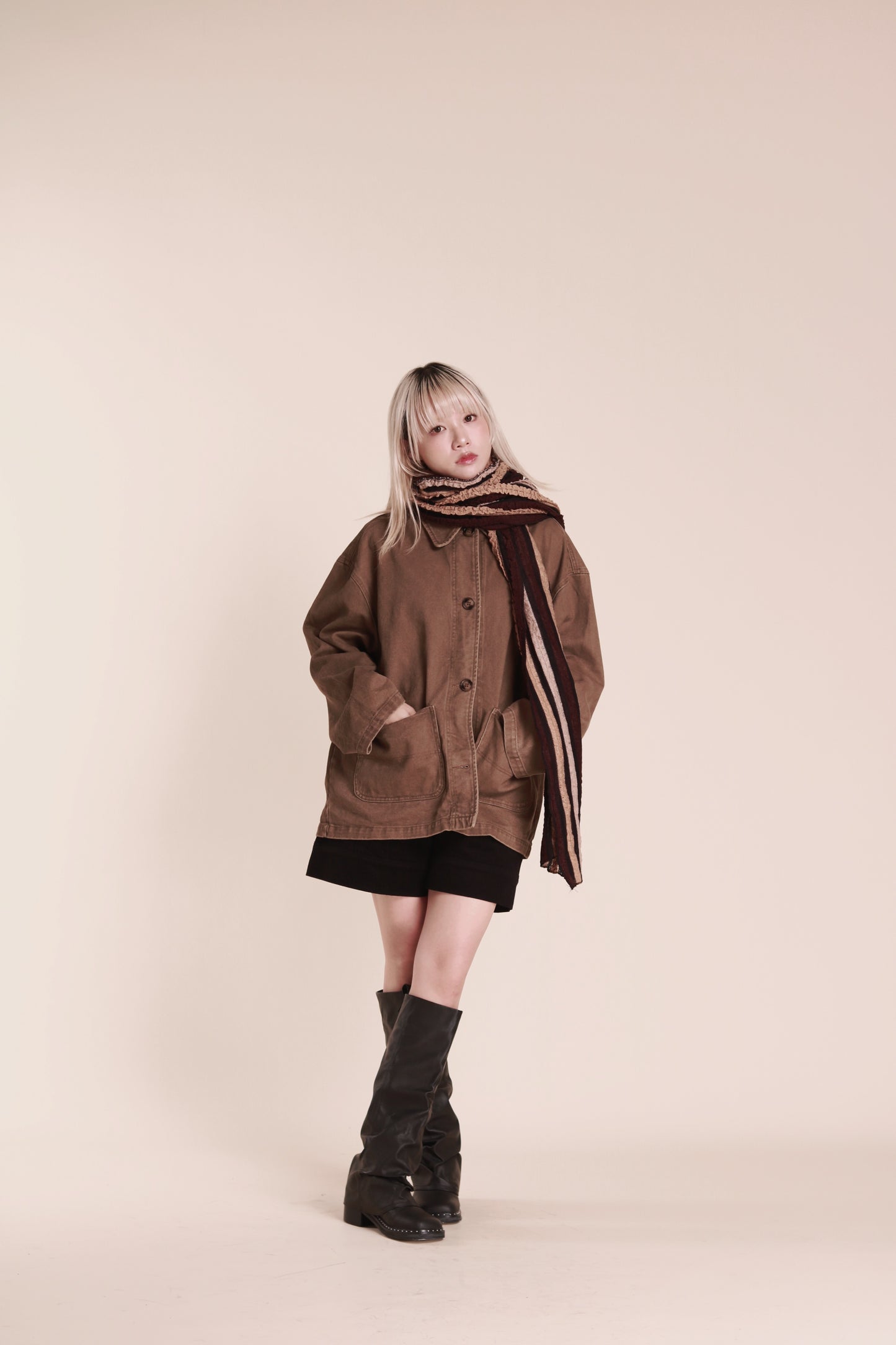 Atwood Scarf (Brown)