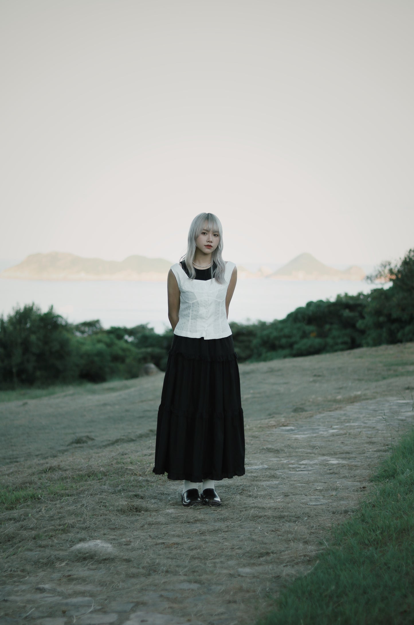 Ruffle Skirt (Black)