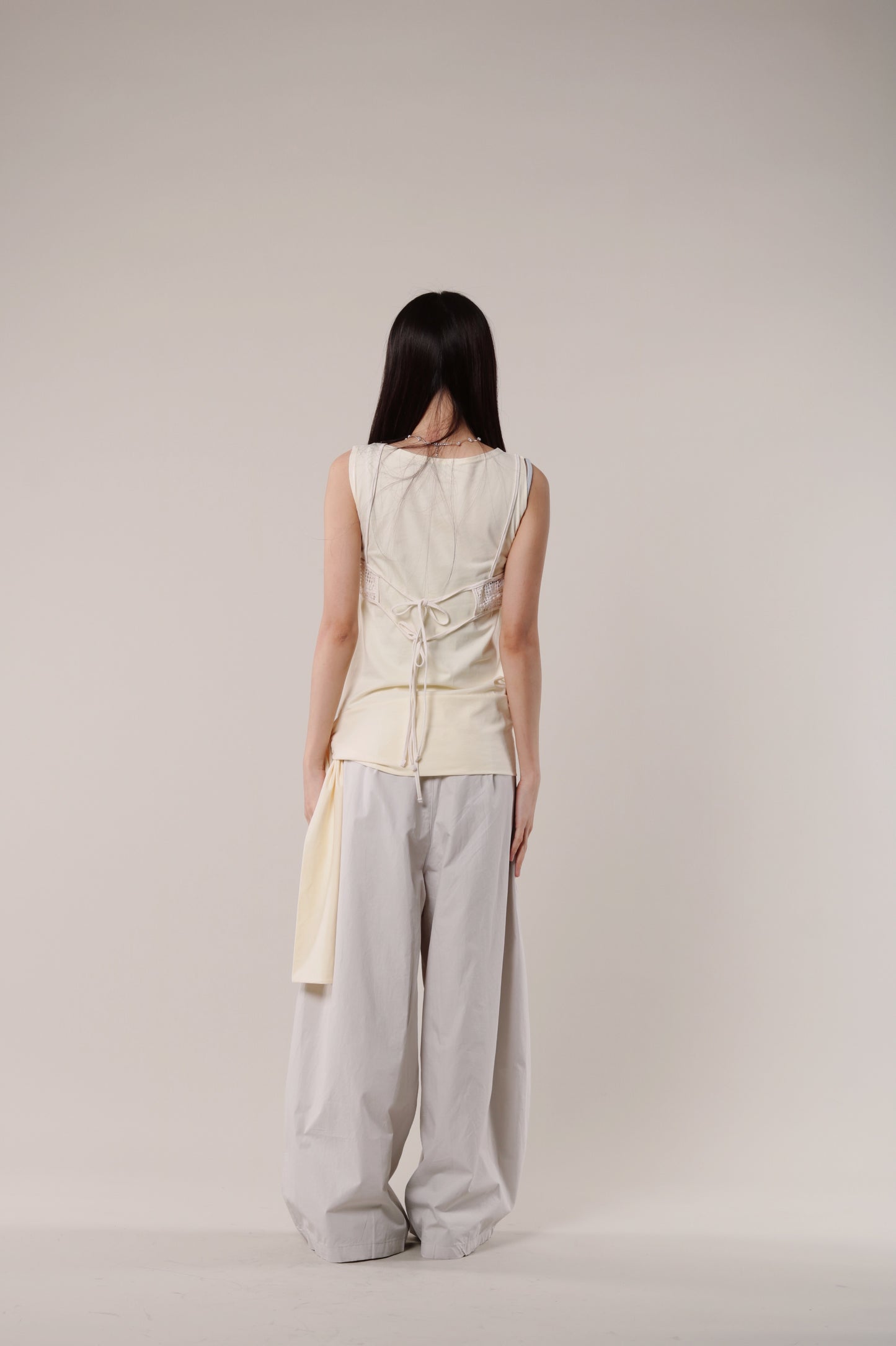 Mesh Vest (Ivory)