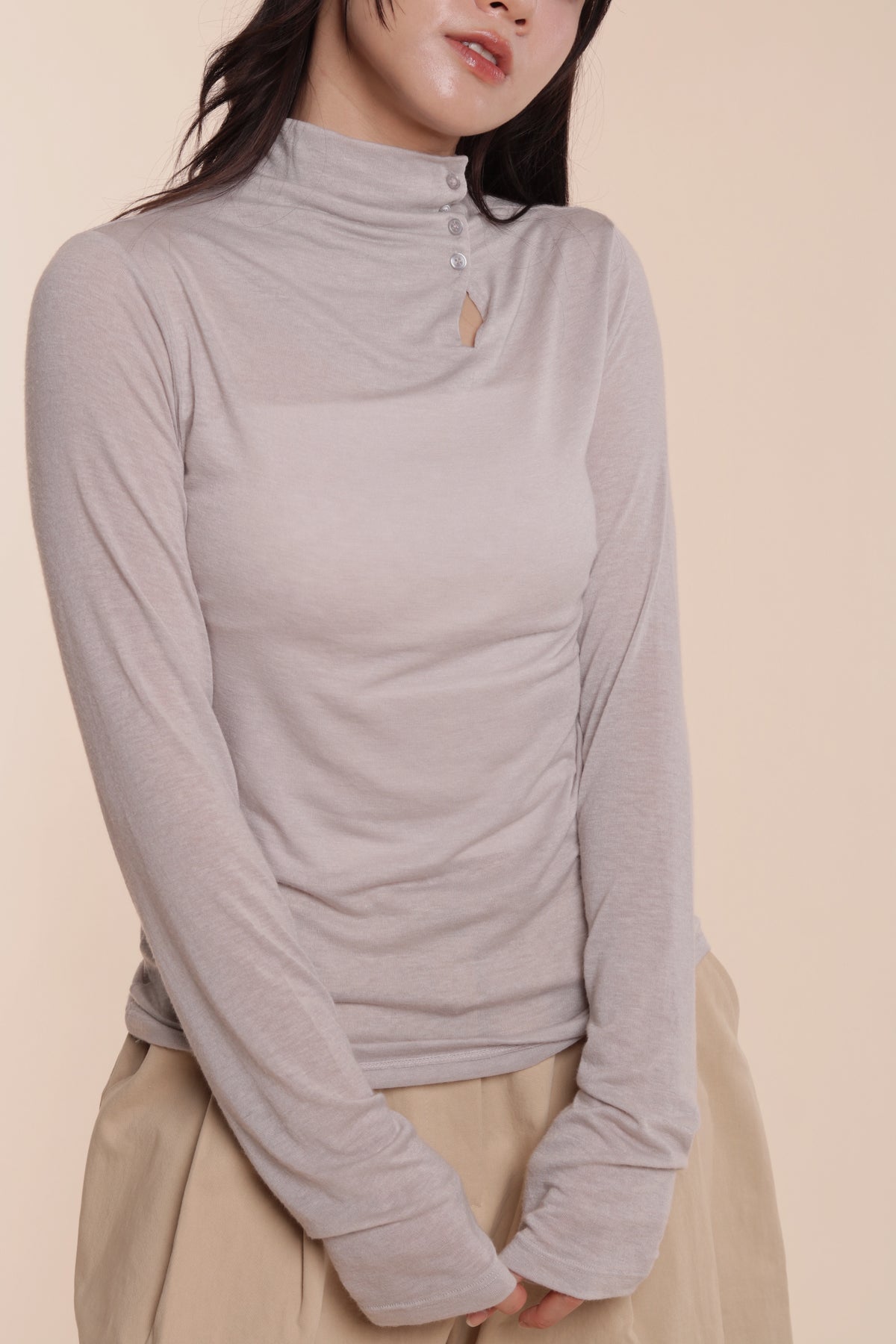 Jenny Daily Top (Light Grey)