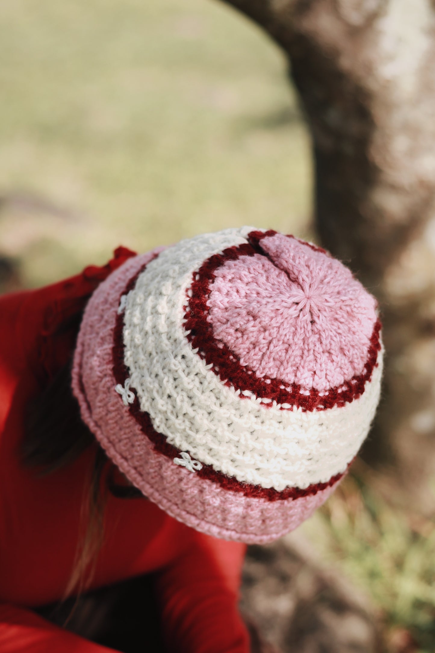 Little Ribbon Bucket Hat (Pink)