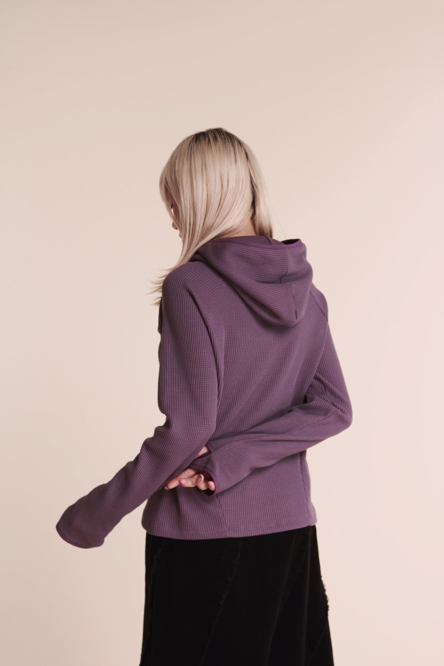 Waffle Boy Top (Purple)