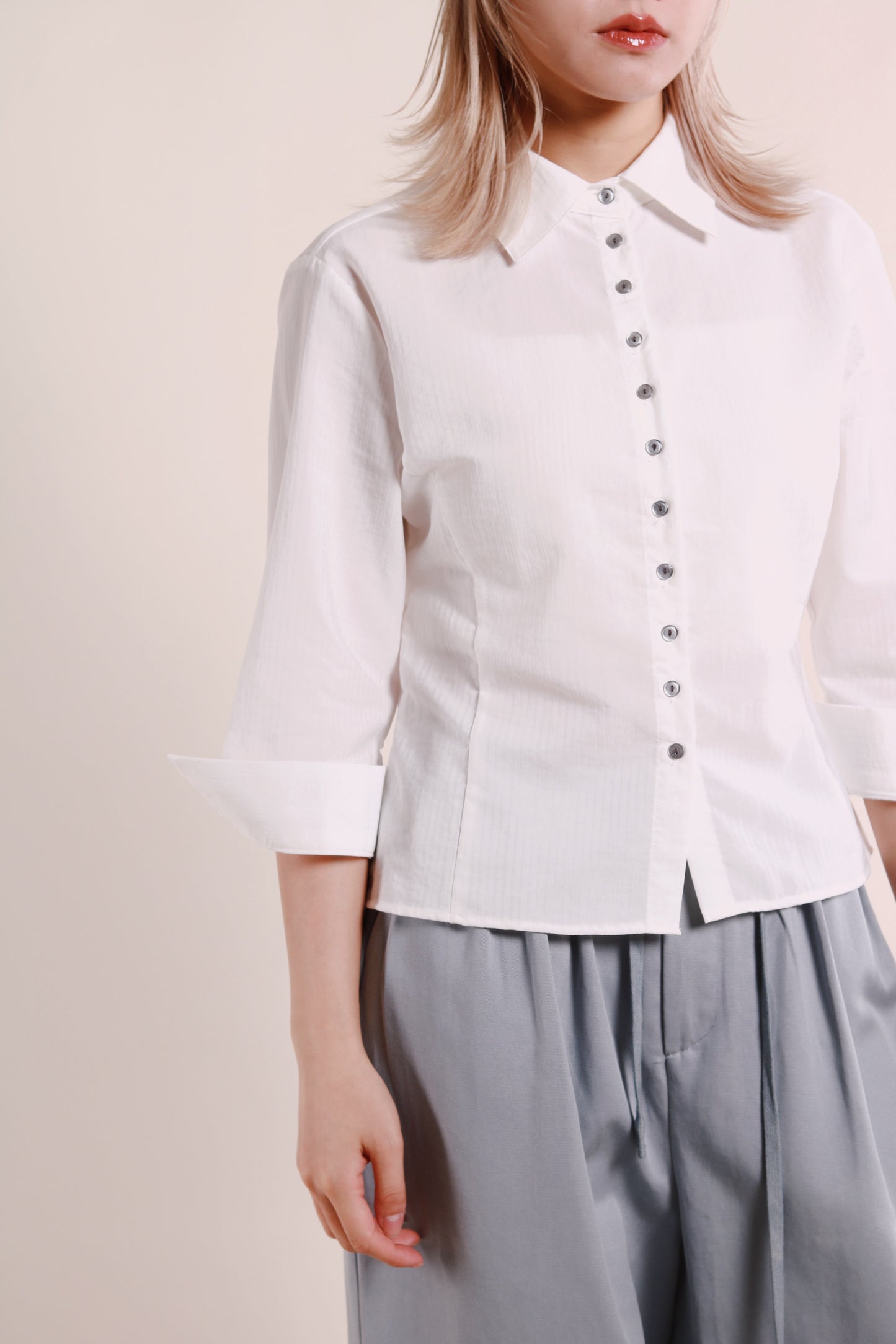 Clean Line Shirt (White)