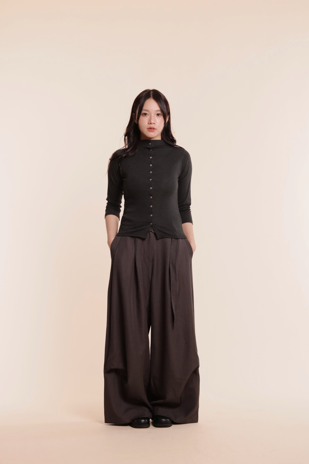 Fay Pants (Charcoal)