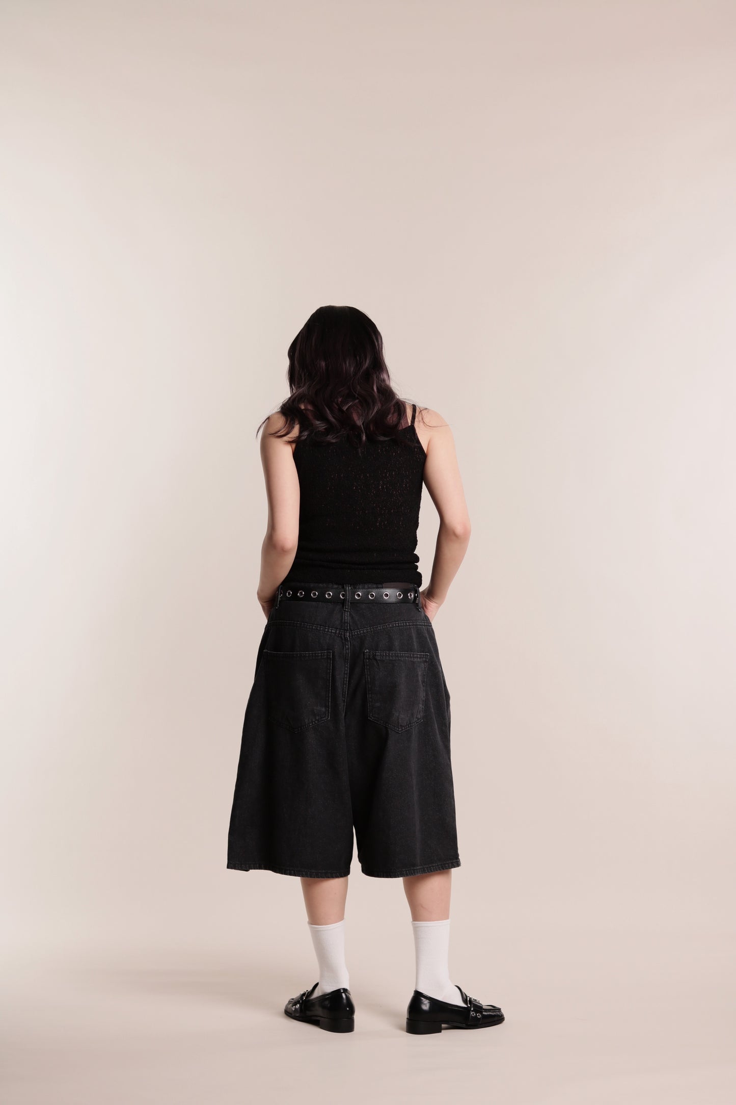 Paddy Jean Shorts (Black)