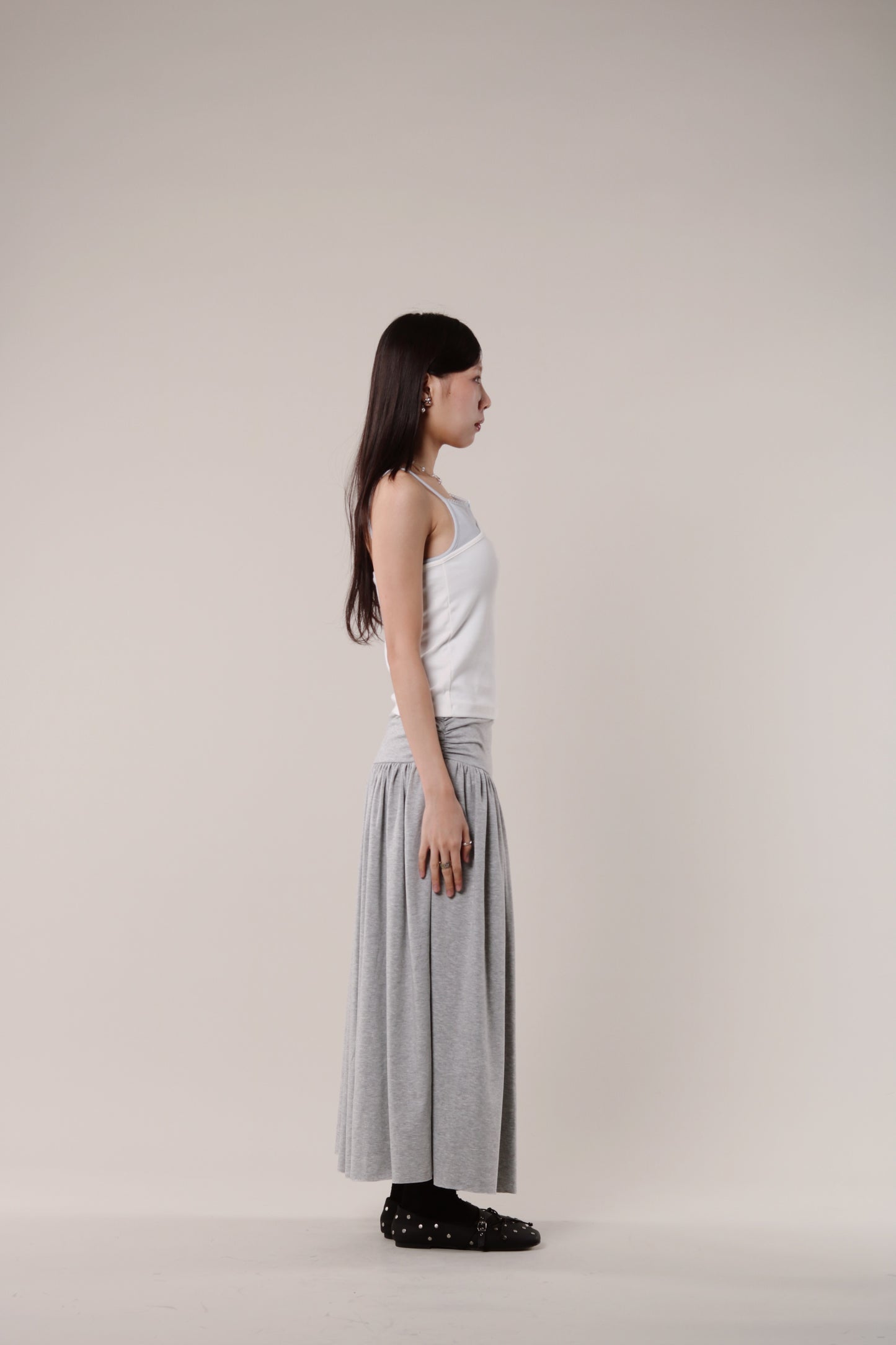 Asymmetric Cami (White)