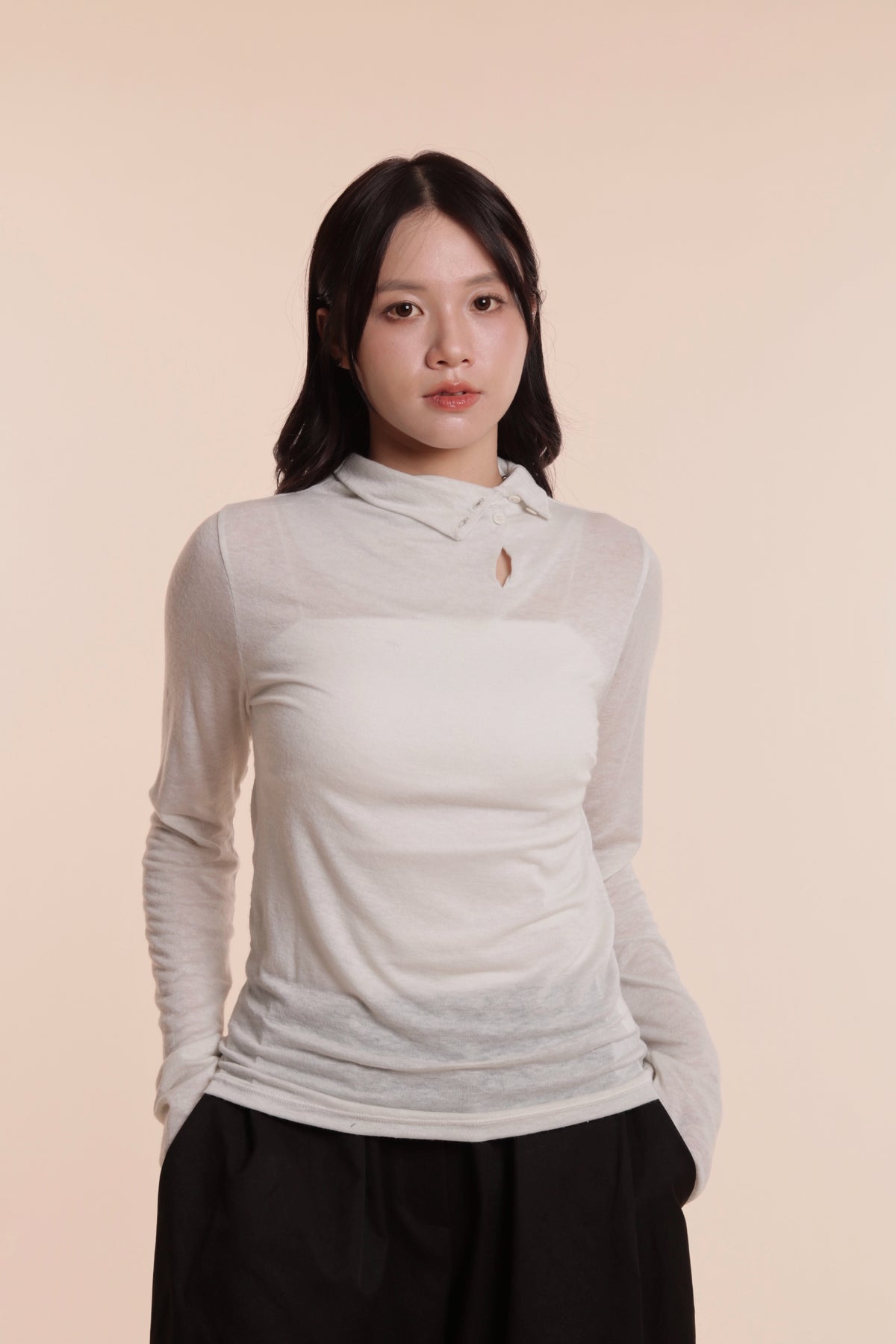 Jenny Daily Top (Light Oat)