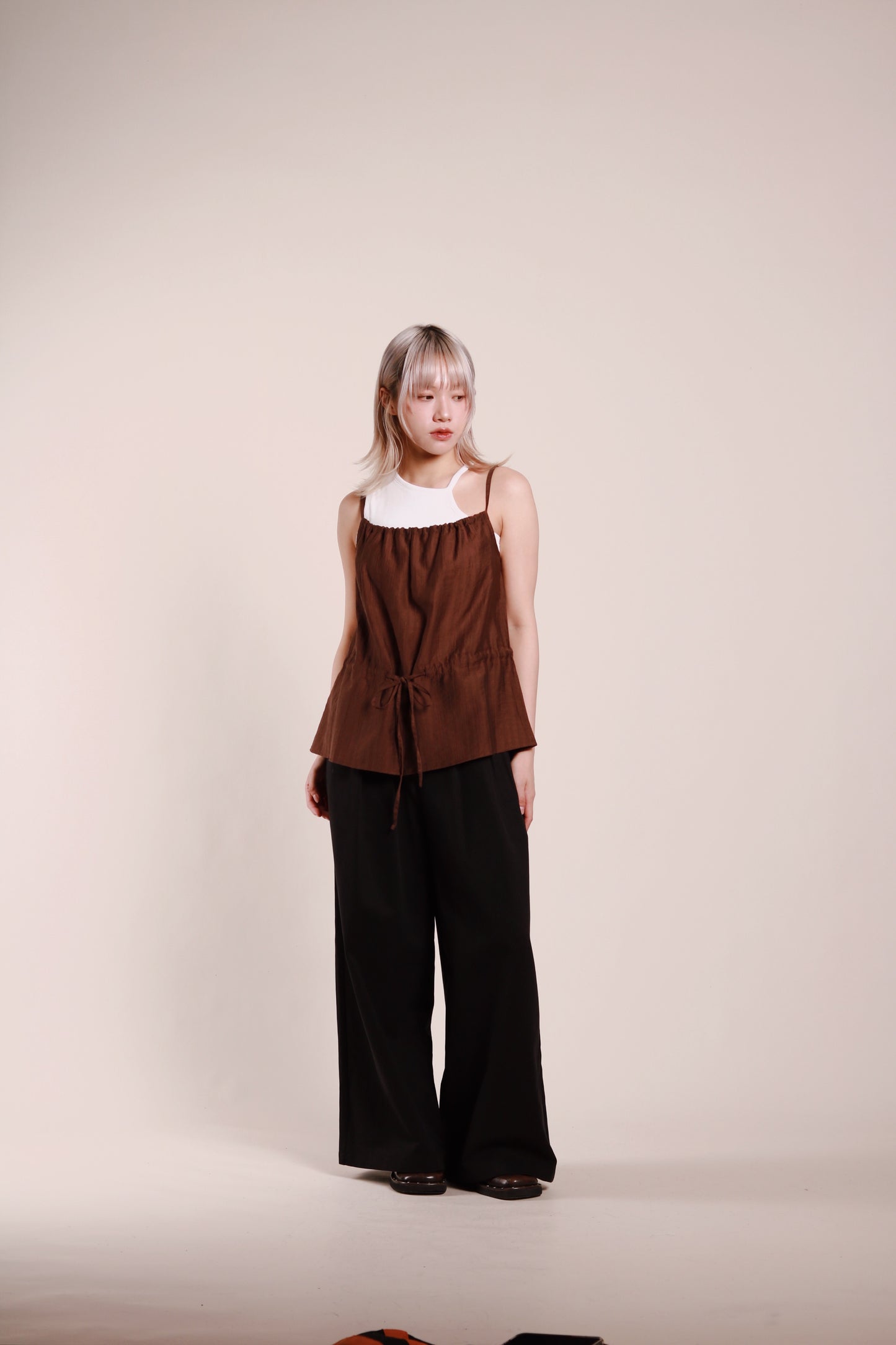 Renne Wide Leg Pants (Black)