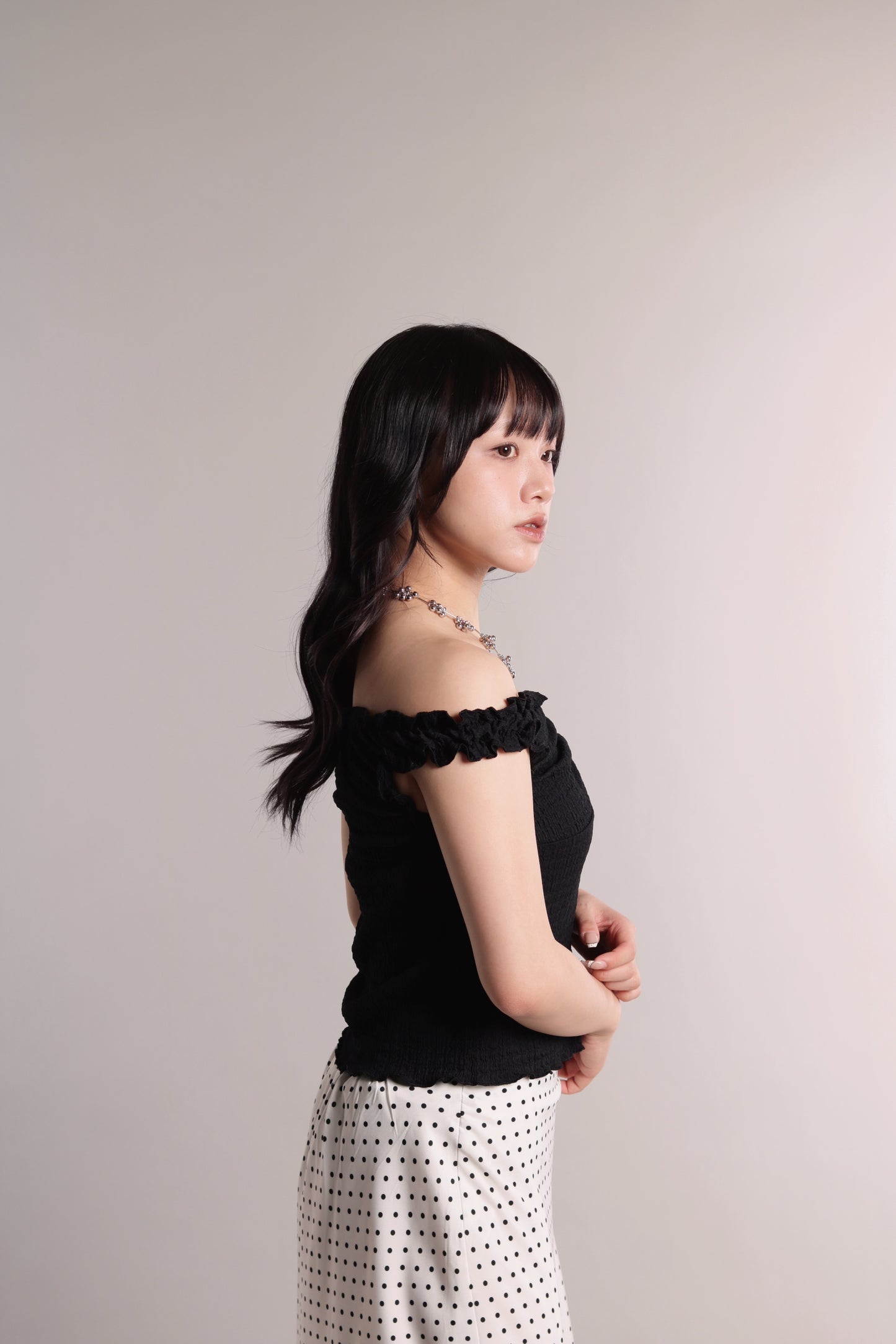 Gathered Top (Black)