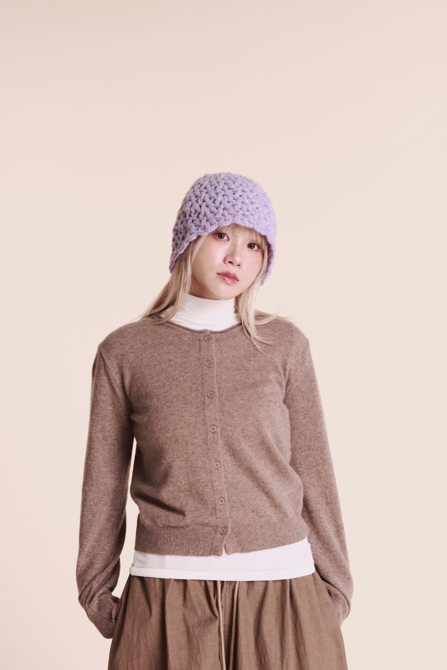 90s Cardigan (Beige)