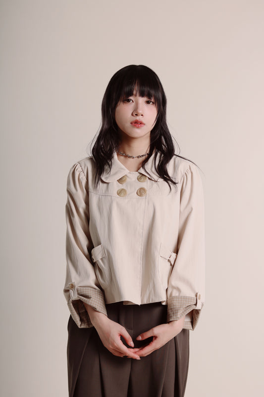 Doll Ribbon Jacket (Beige)