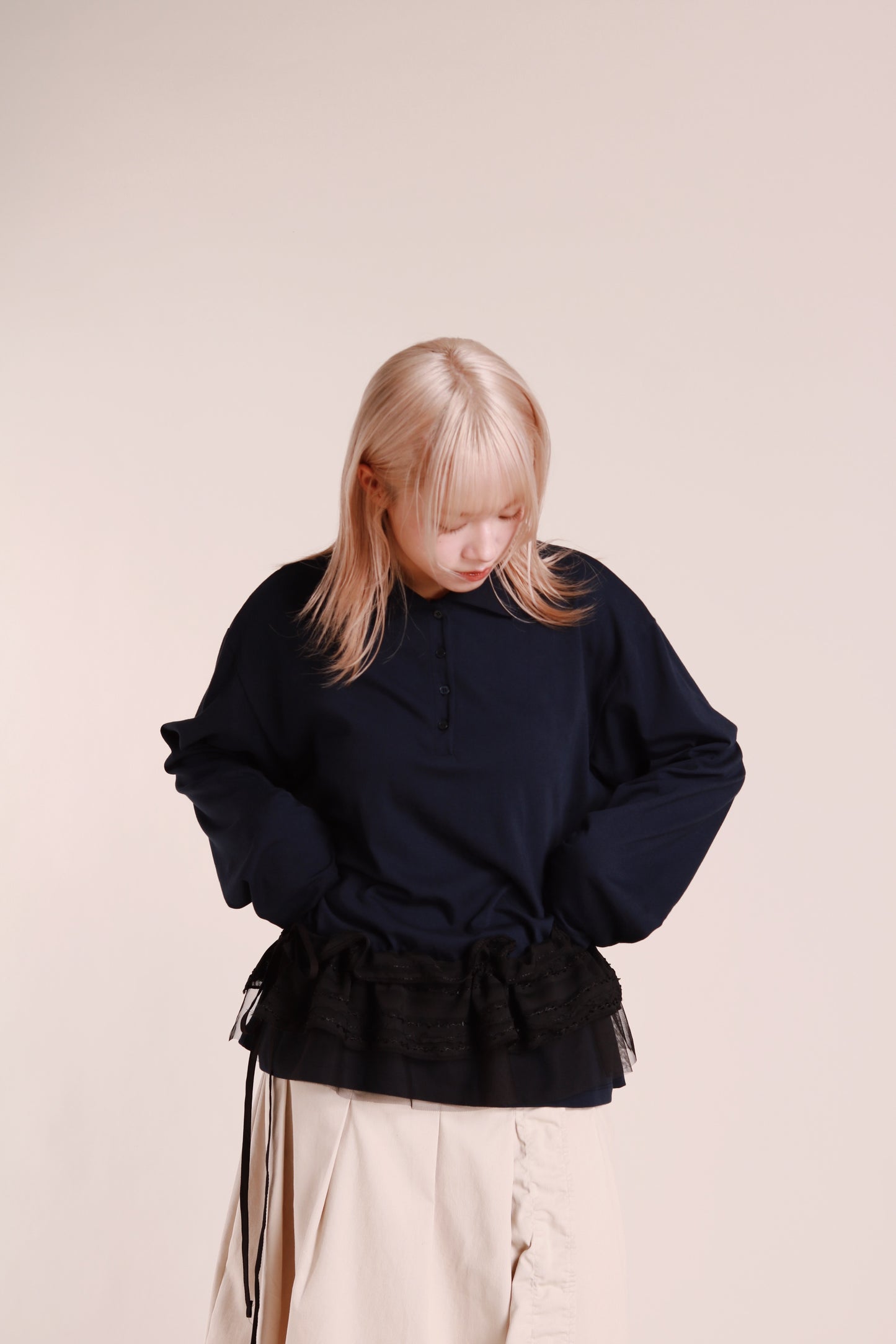 Ruffle Belt (Black)