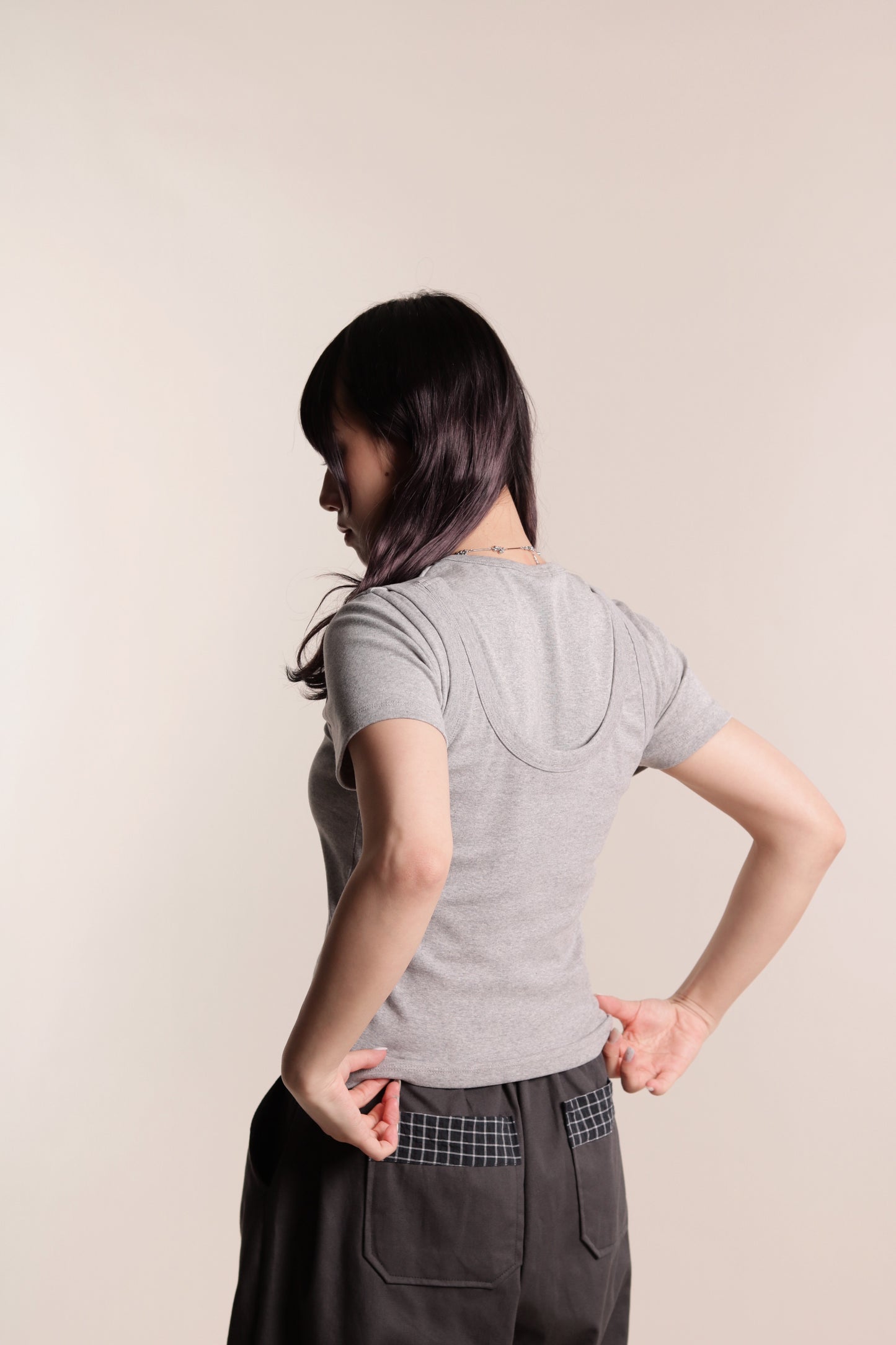 Gina Tee Set (Grey)