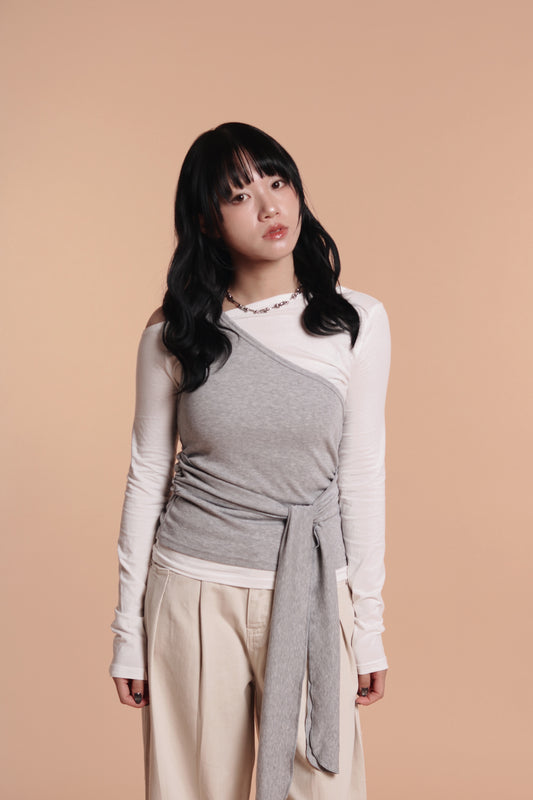 Layered Top (Grey)