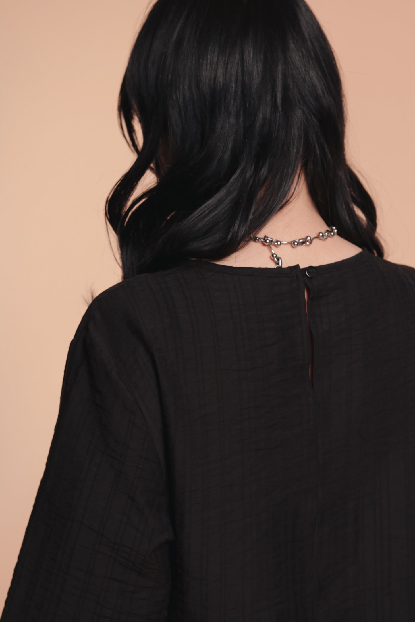Doll Belt Blouse (Black)
