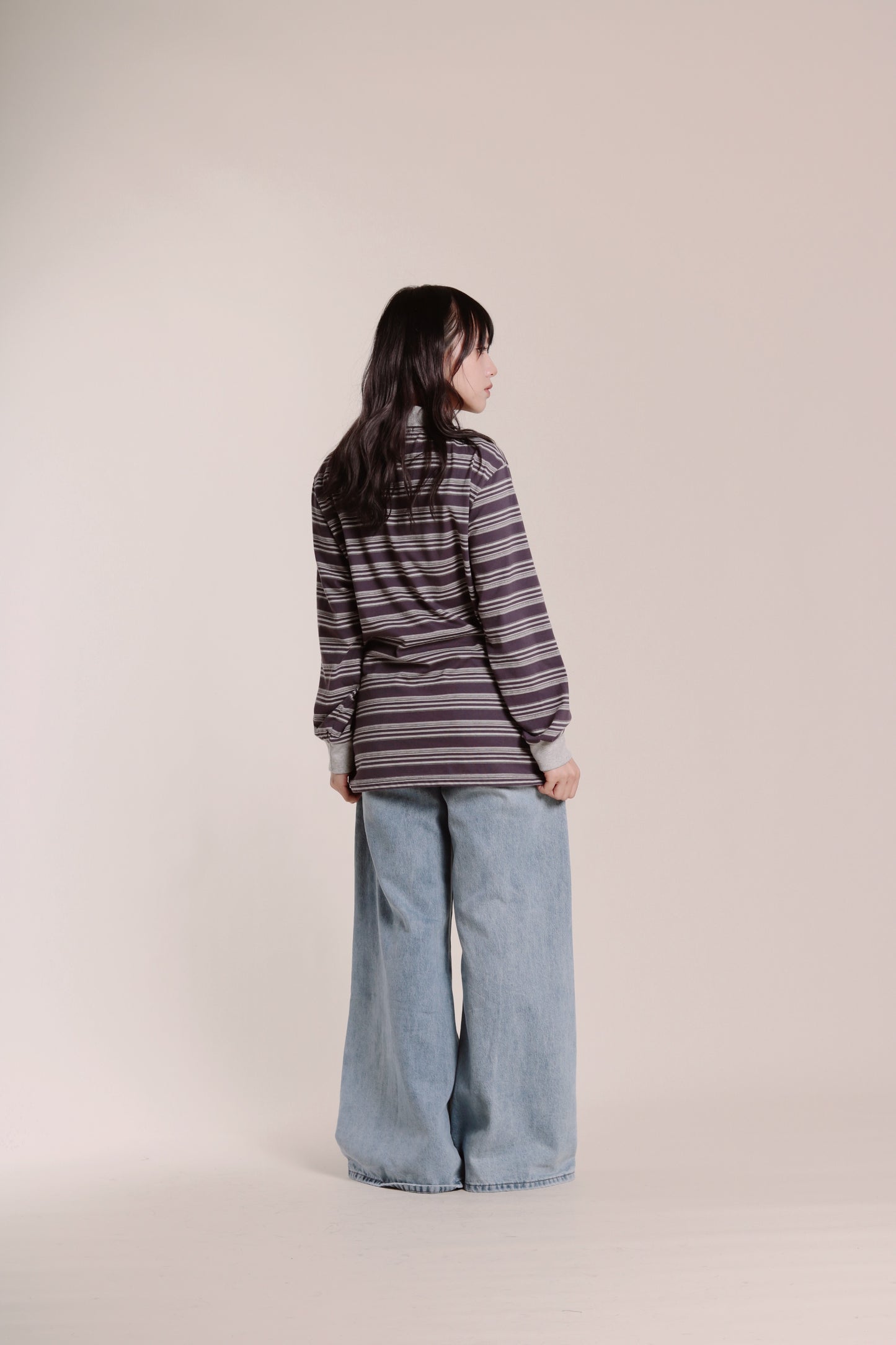 Striped Top (Purple)