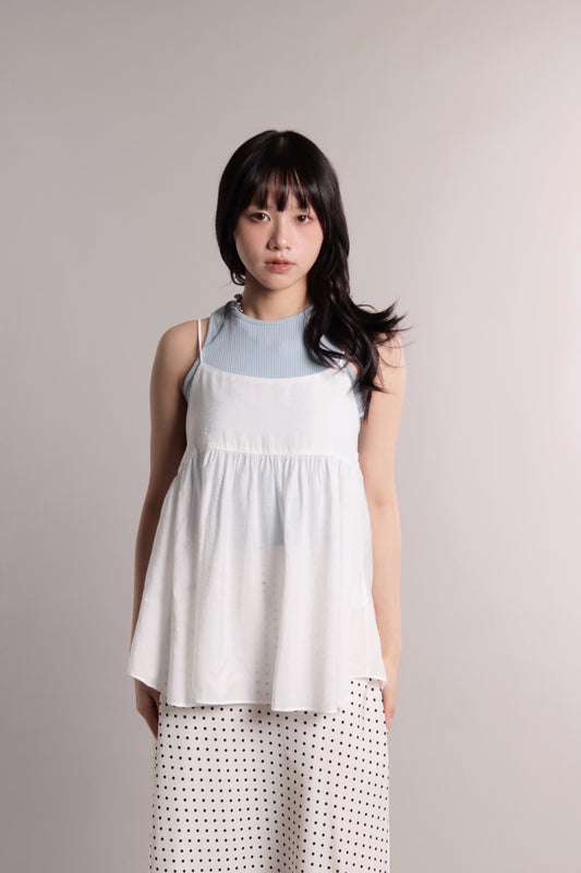 Babydoll Top (White)