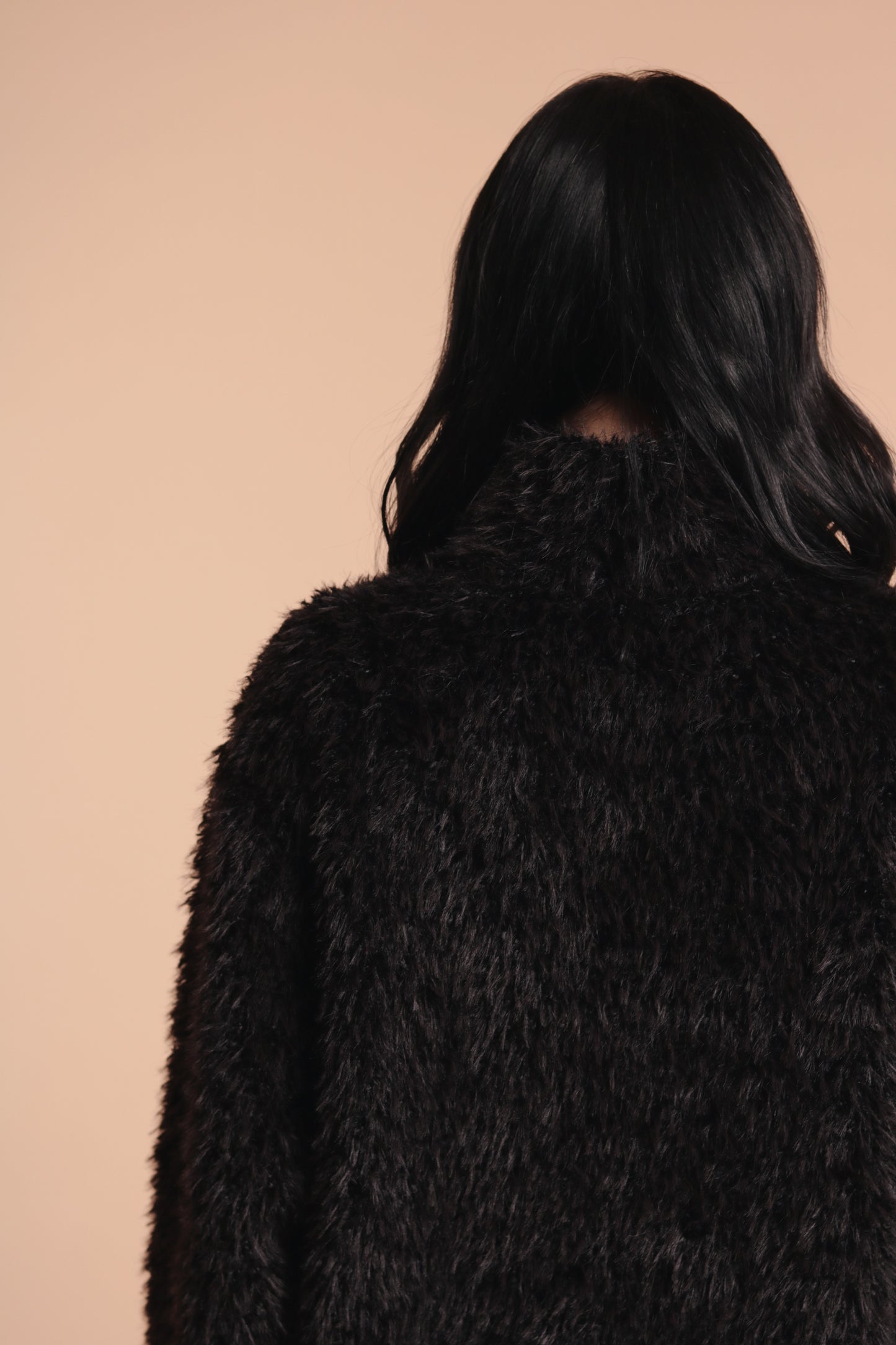 Fluffy Cardigan (Black)