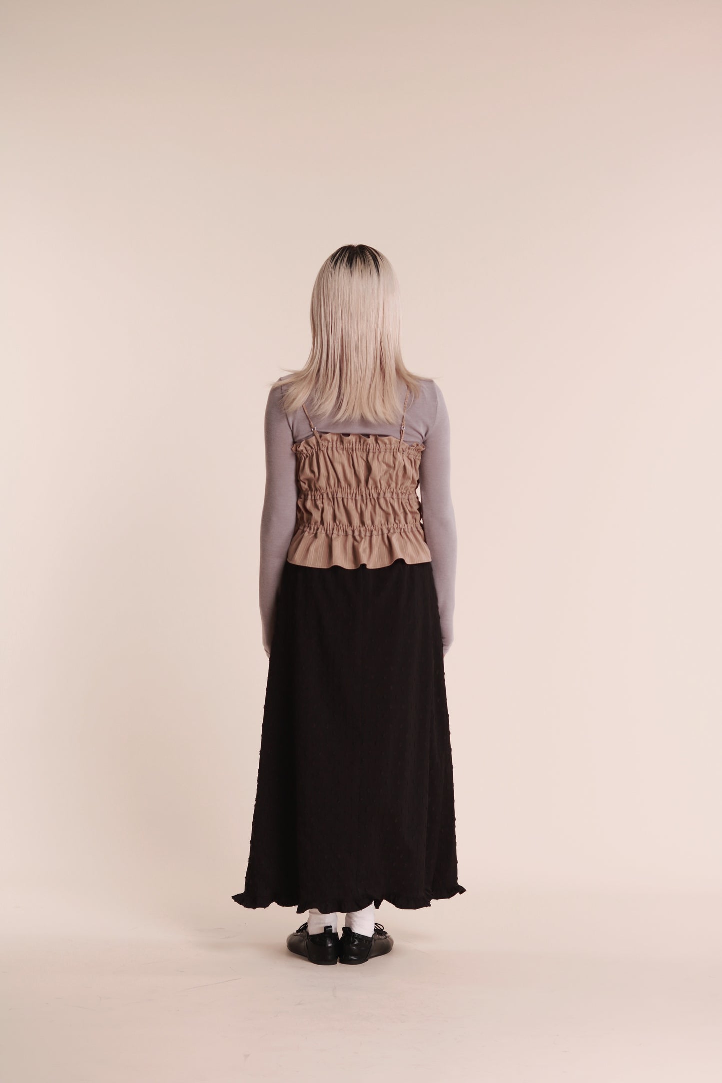 Dot Dot Skirt (Black)