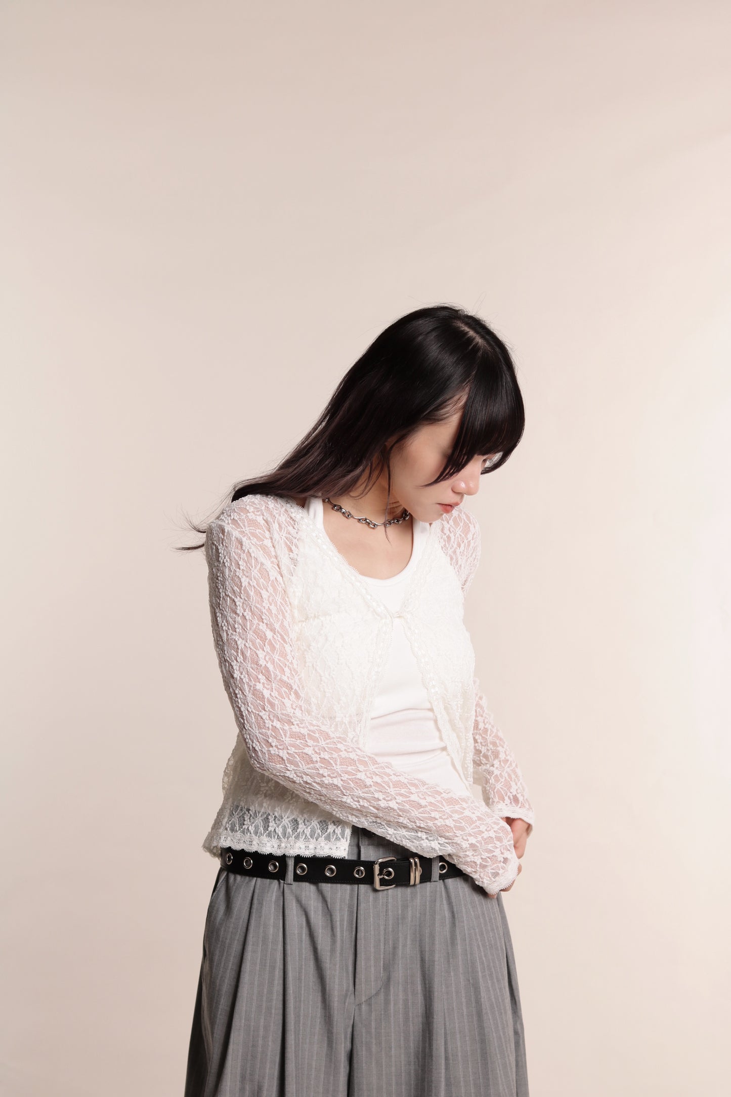 Halter Bra Top (White)