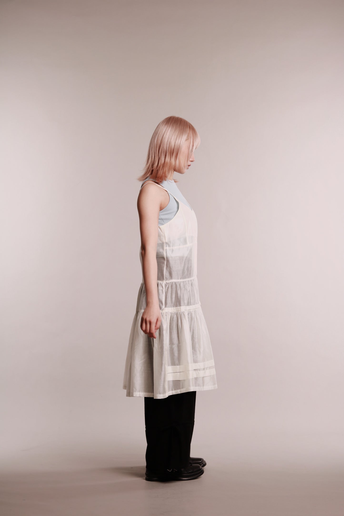 Doll See Through Dress (Ivory)