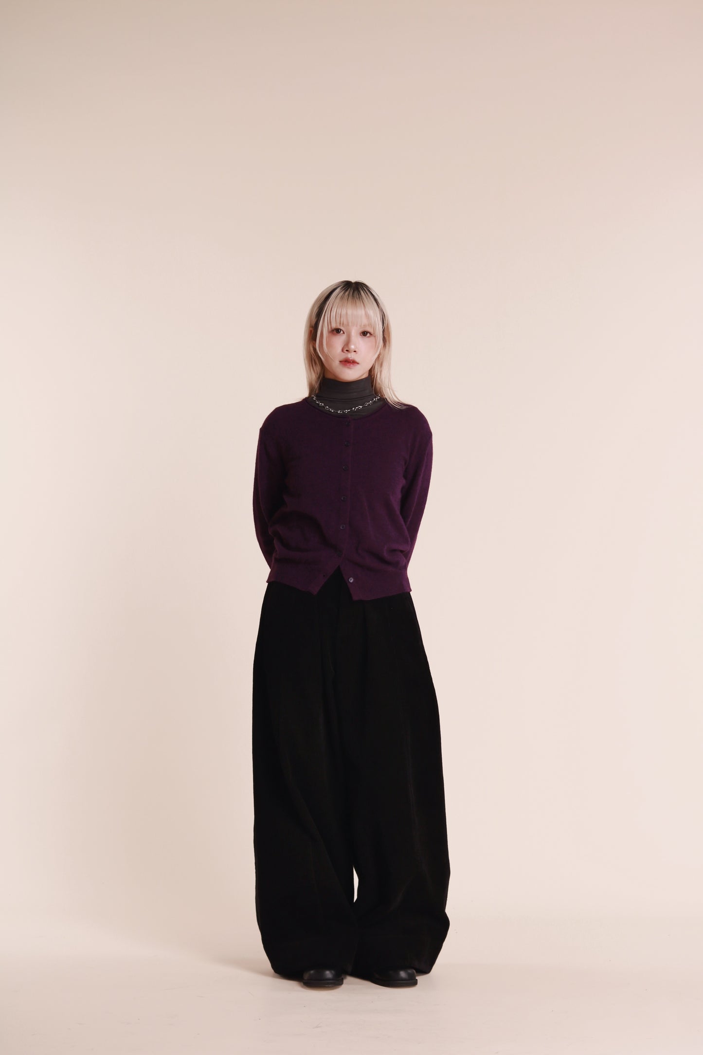 90s Cardigan (Purple)