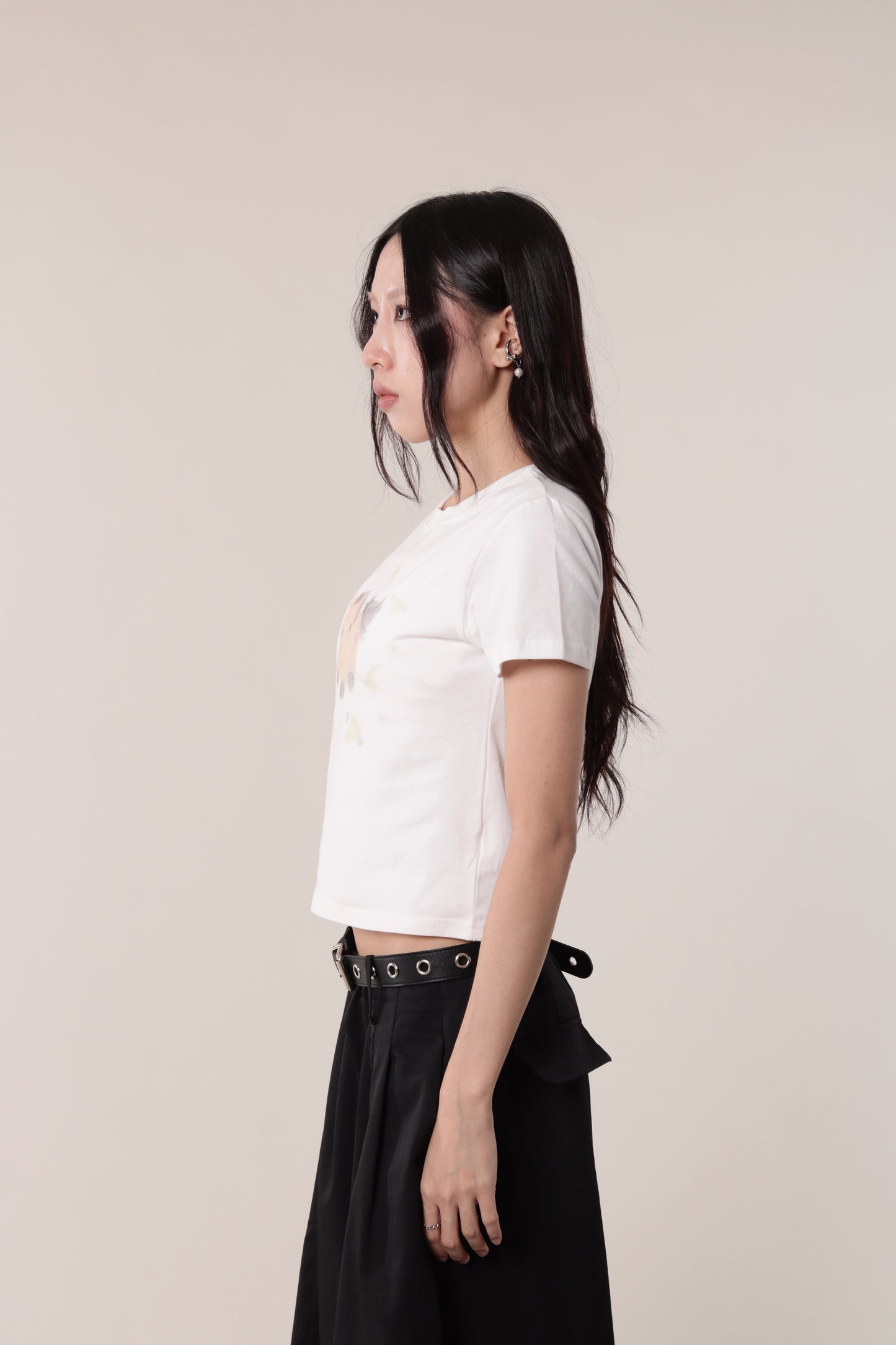 Horse Cropped Tee