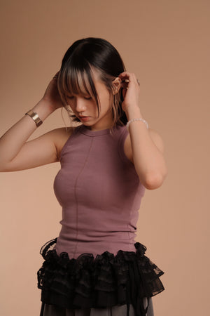 Open image in slideshow, Slim Tank Top (Black/Green/Pumpkin/Purple/White)
