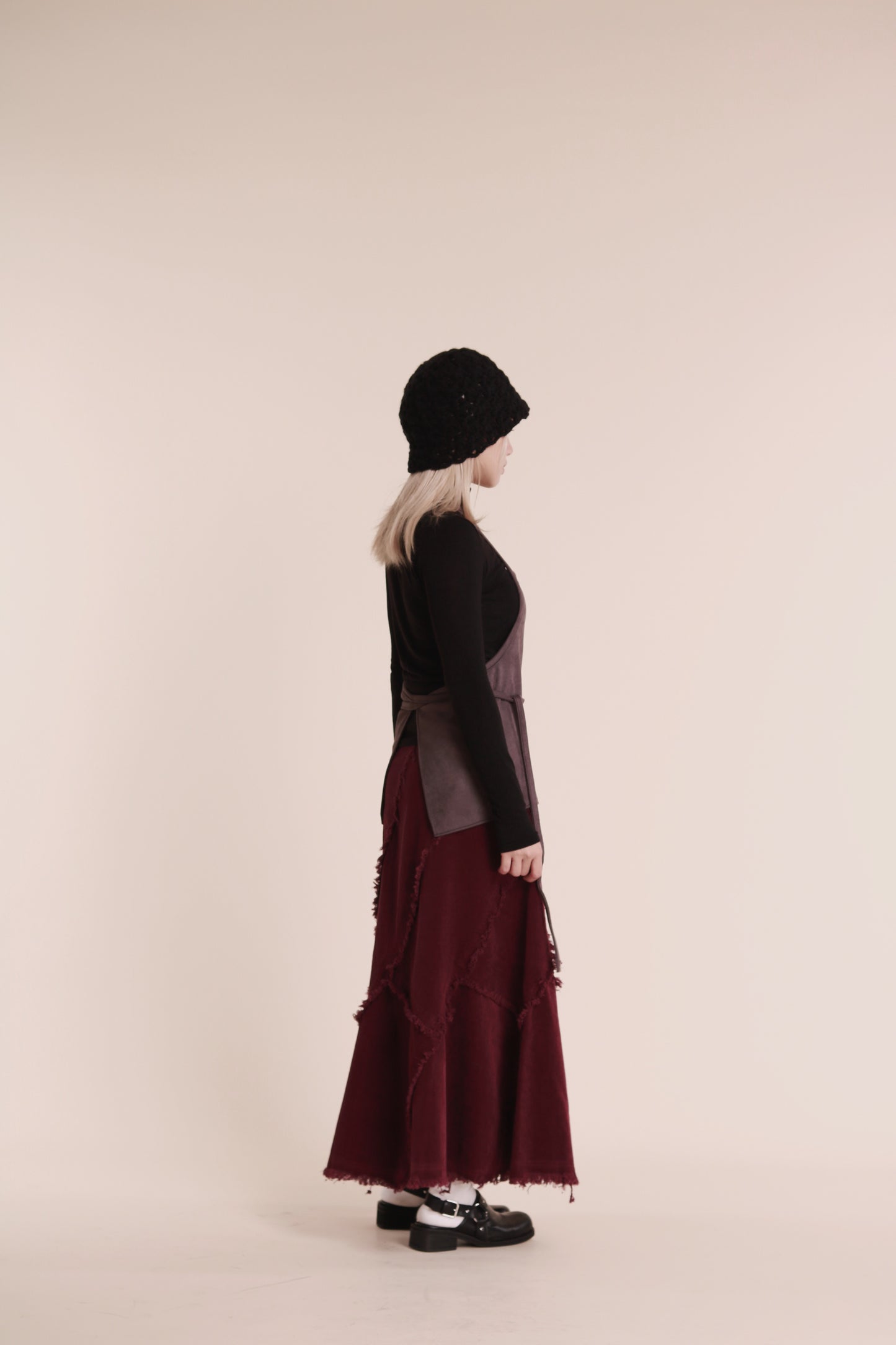 Knit Bucket Hat (Black)