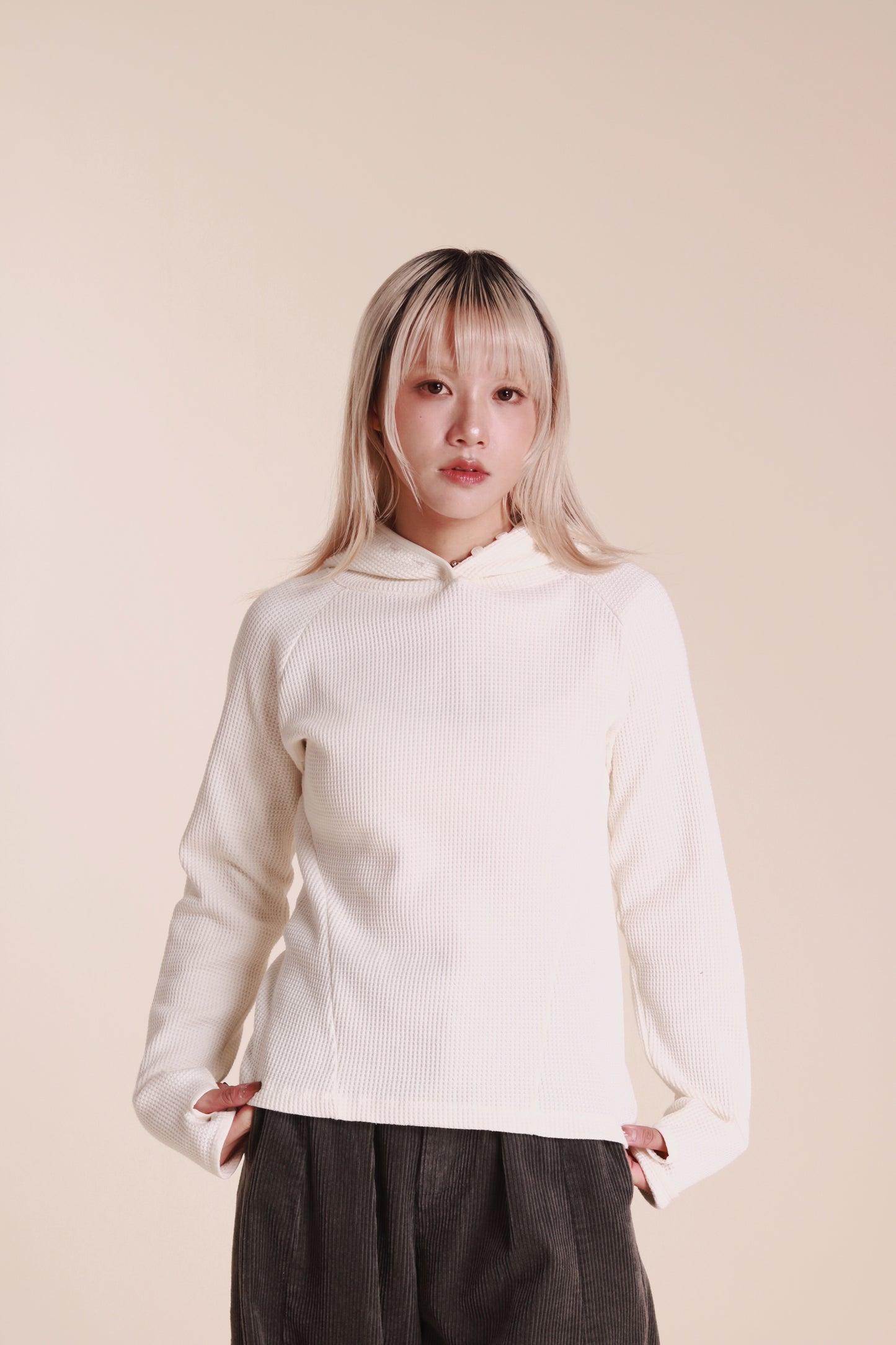 Waffle Boy Top (Ivory)