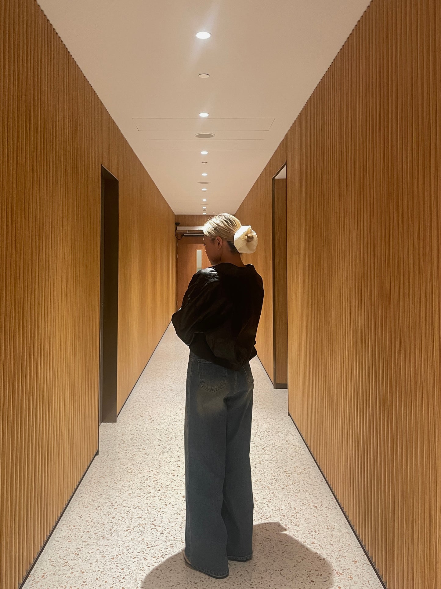 Lola Scrunchie (Black/White)