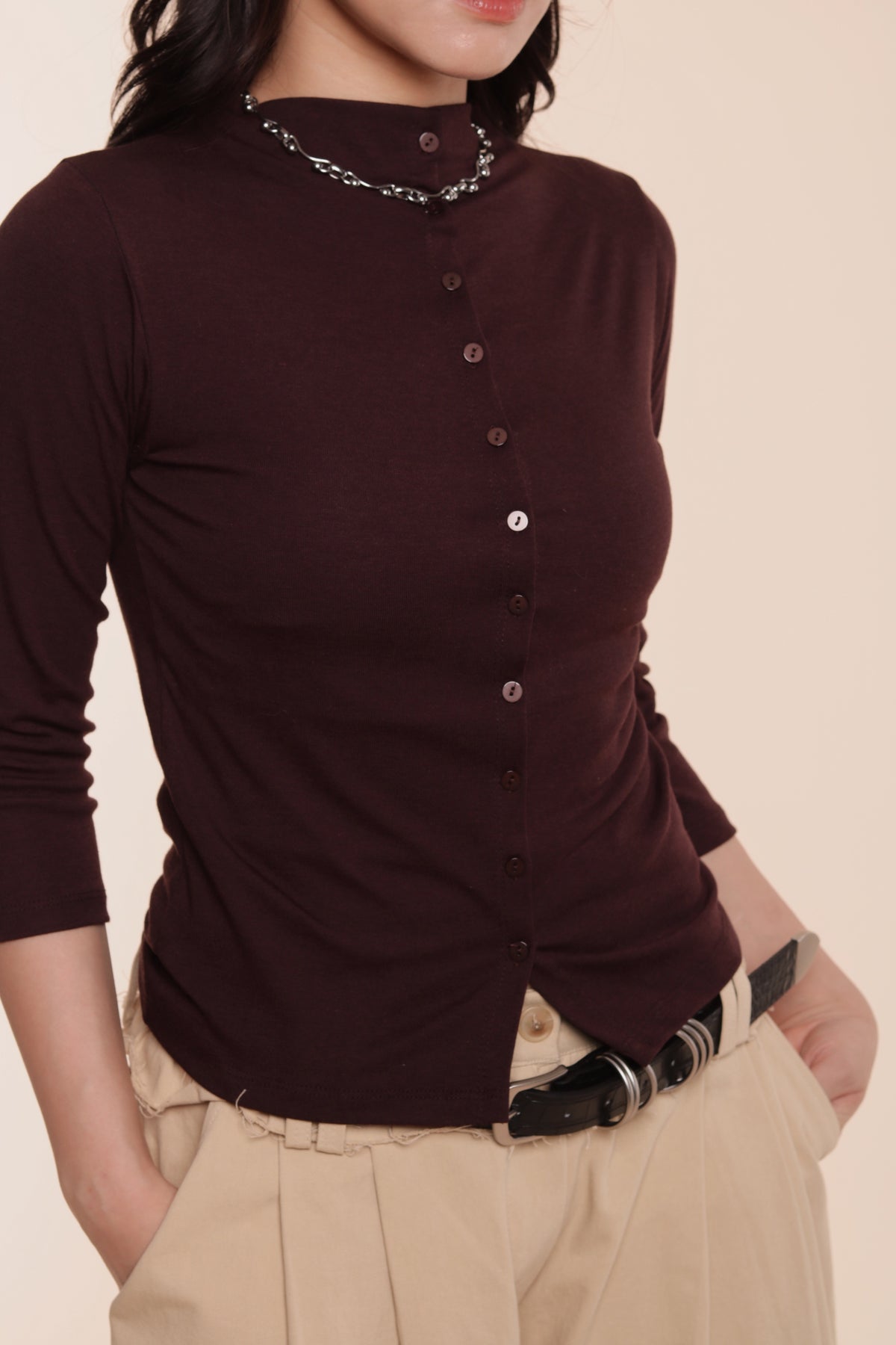 Cora Tee (Brown)