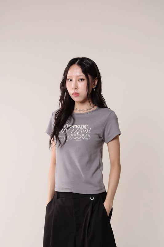 Romance Tee (Charcoal)