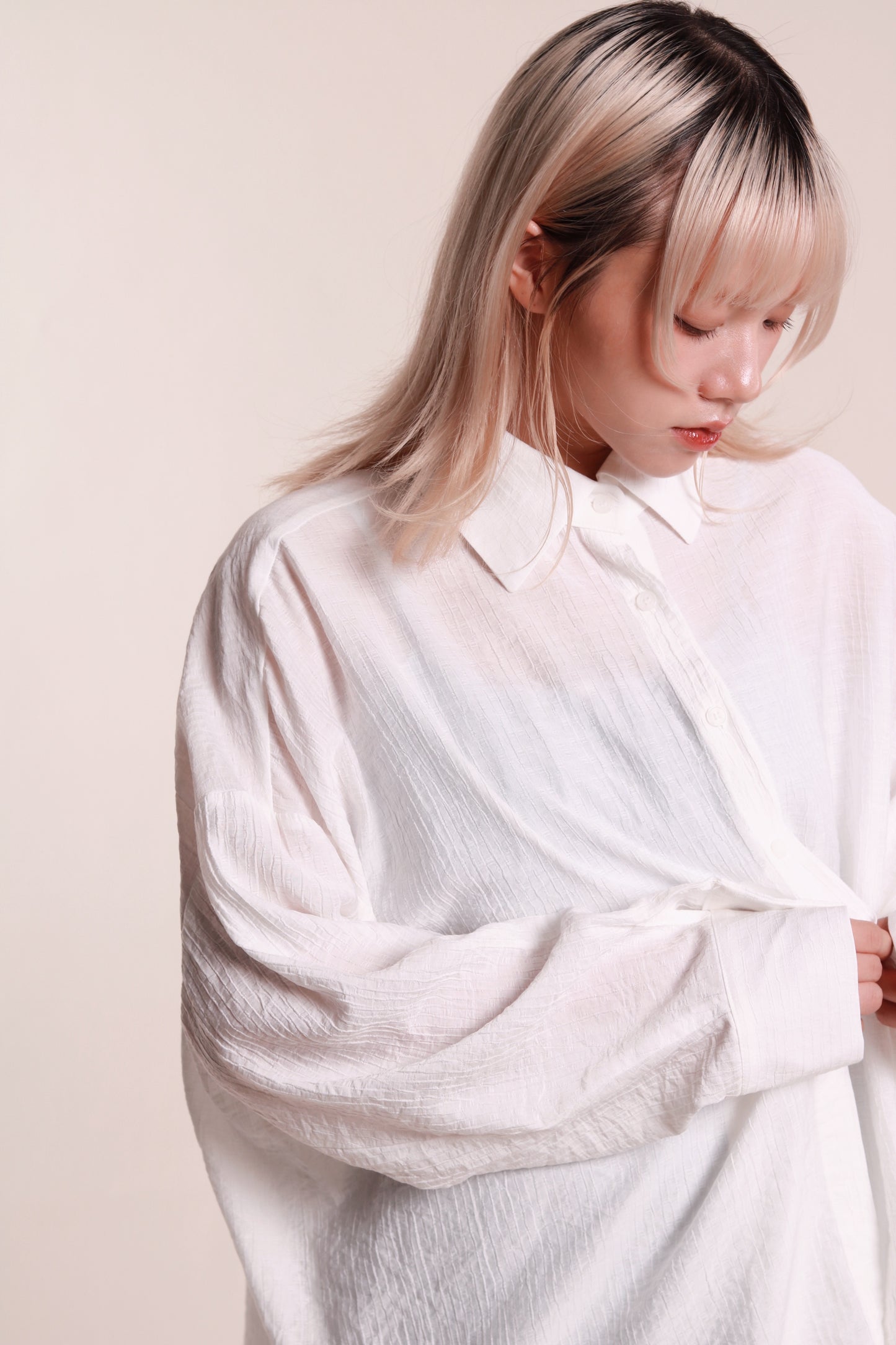 Softy Oversize Shirt (White)